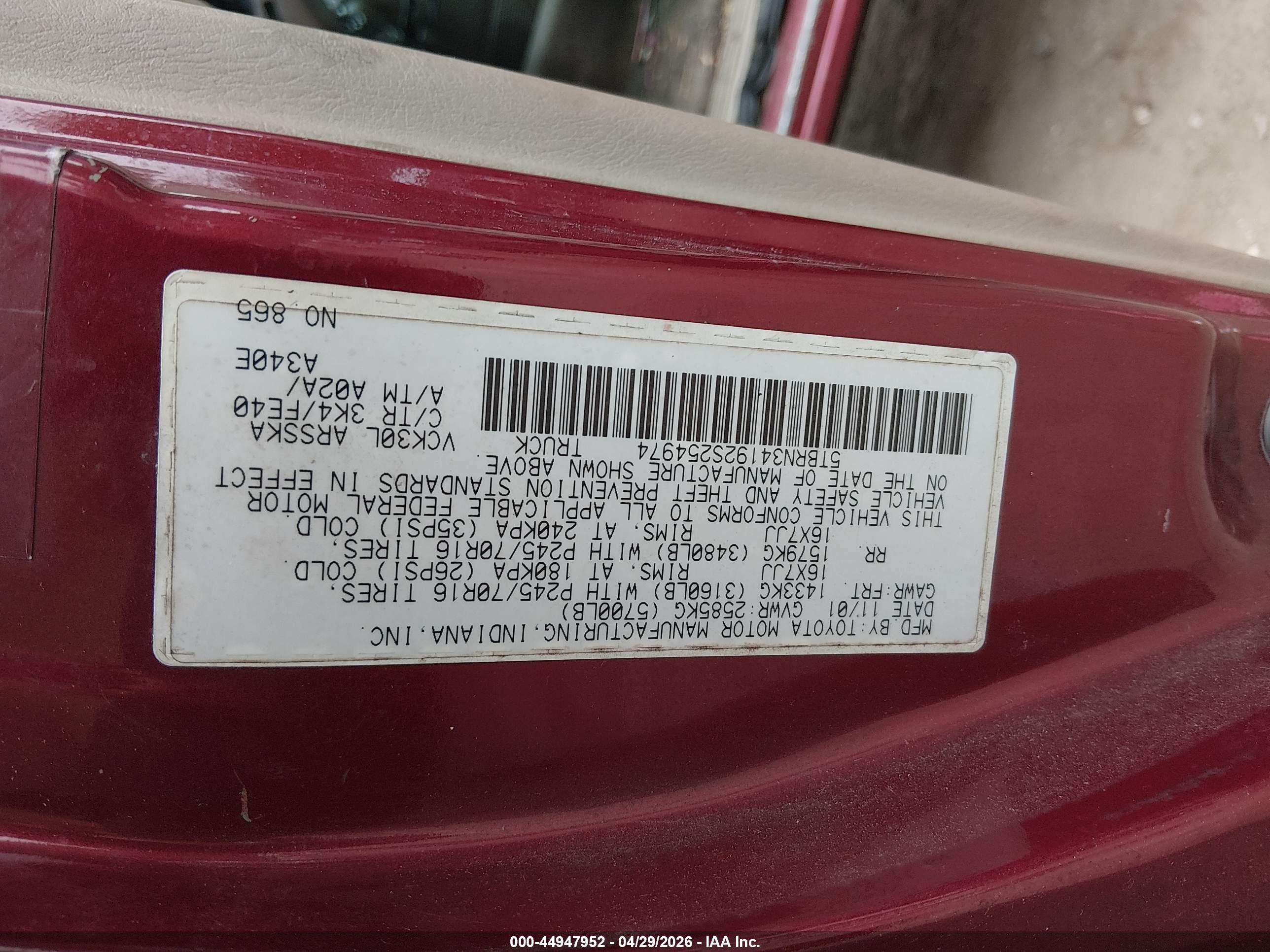 TOYOTA TUNDRA image 9