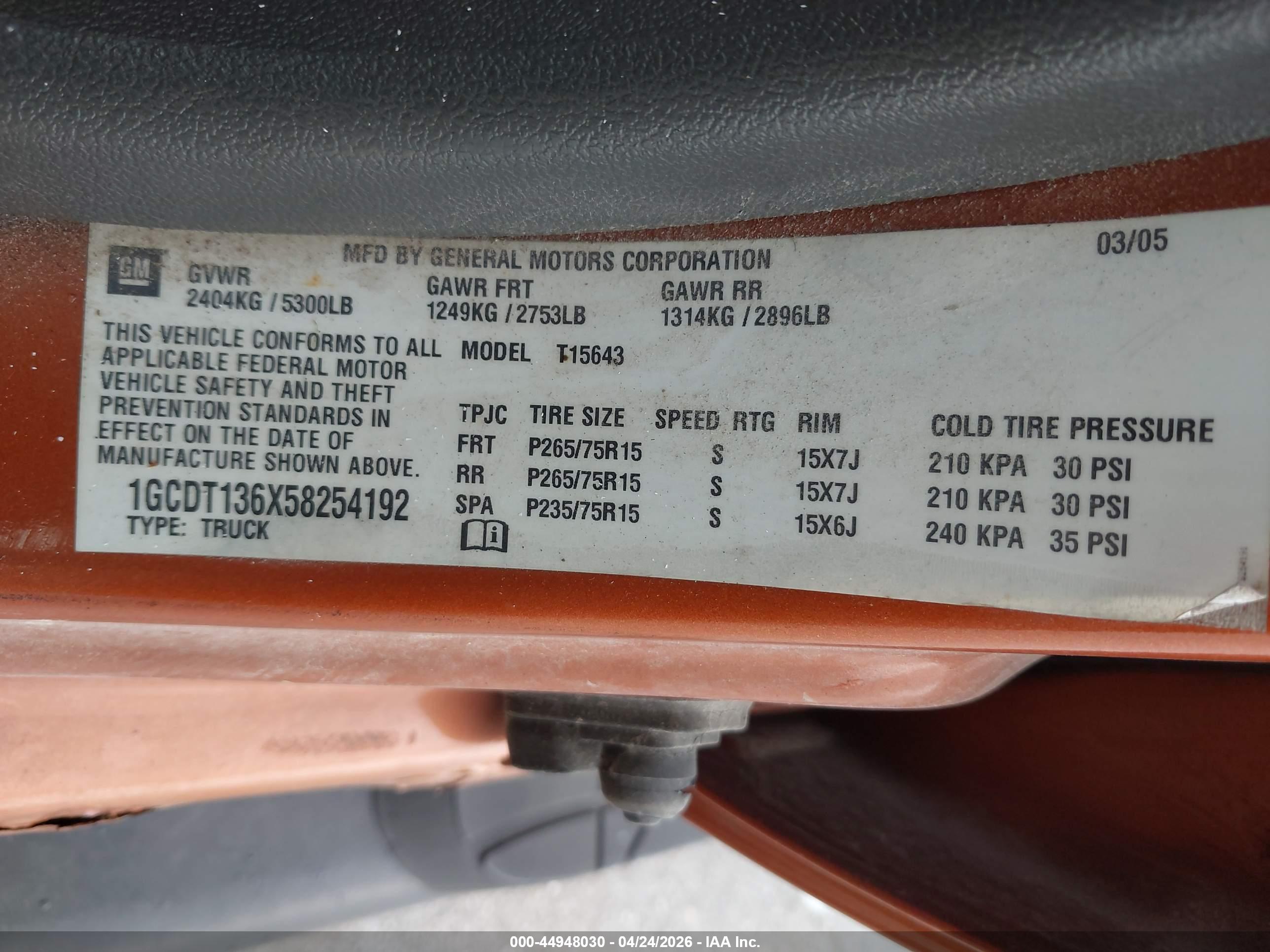 CHEVROLET COLORADO image 9