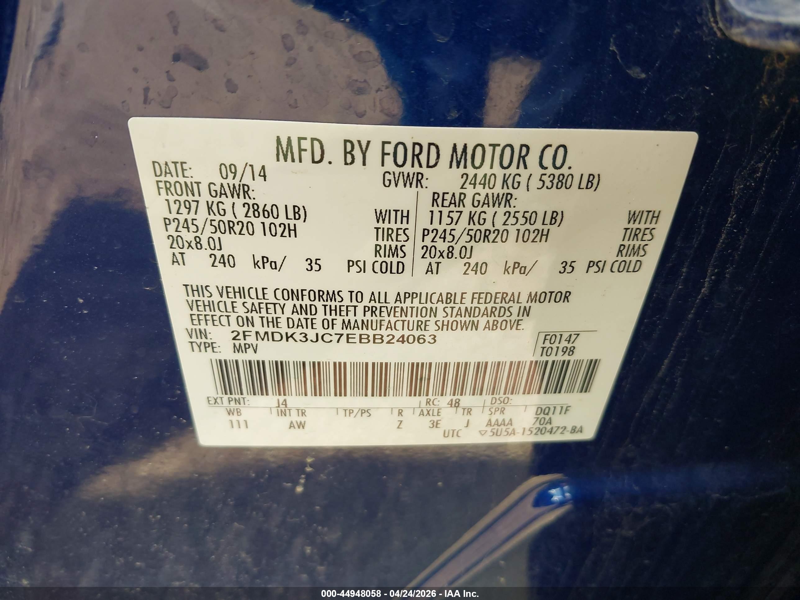 FORD EDGE image 9