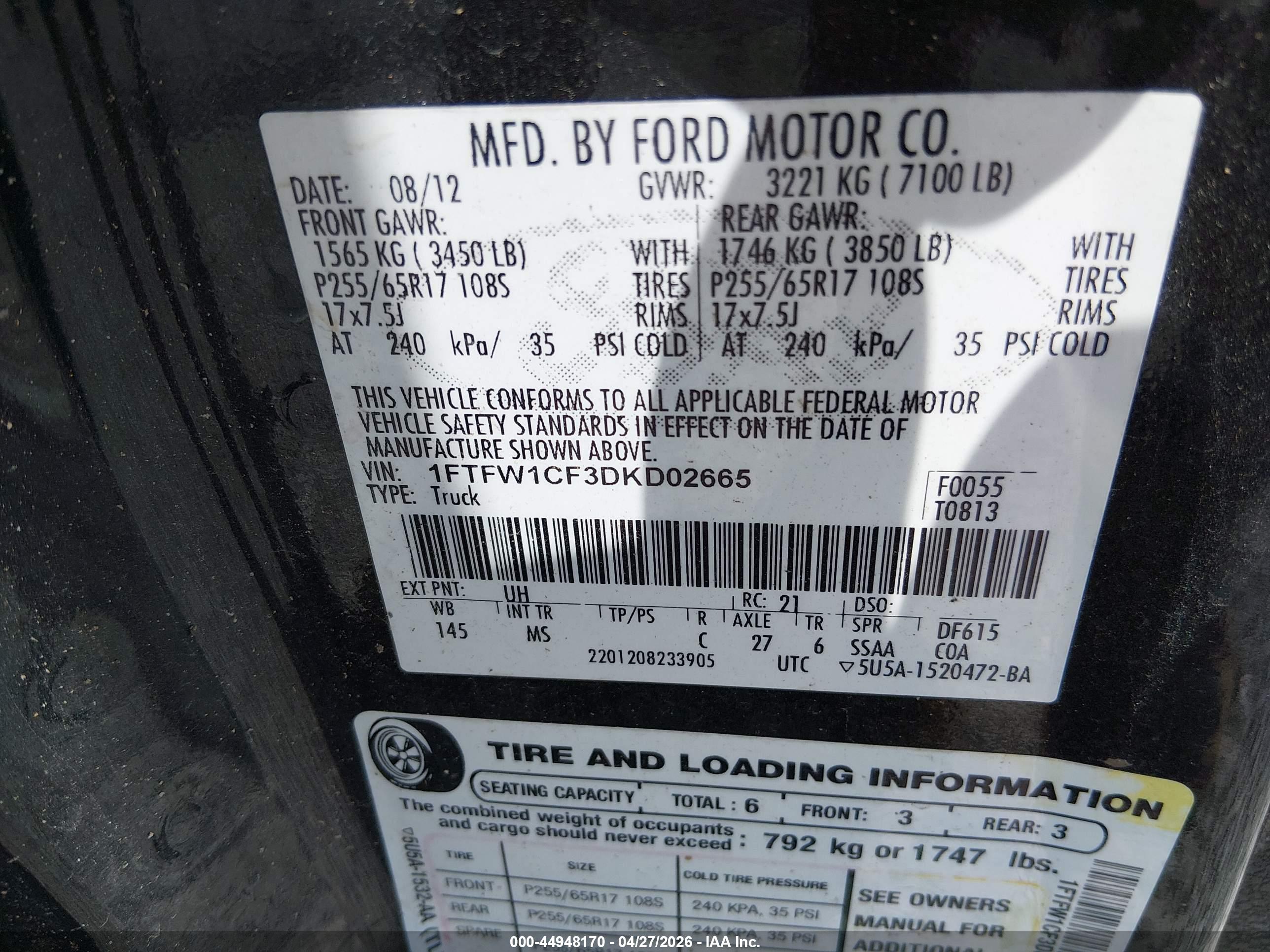 FORD F-150 image 9