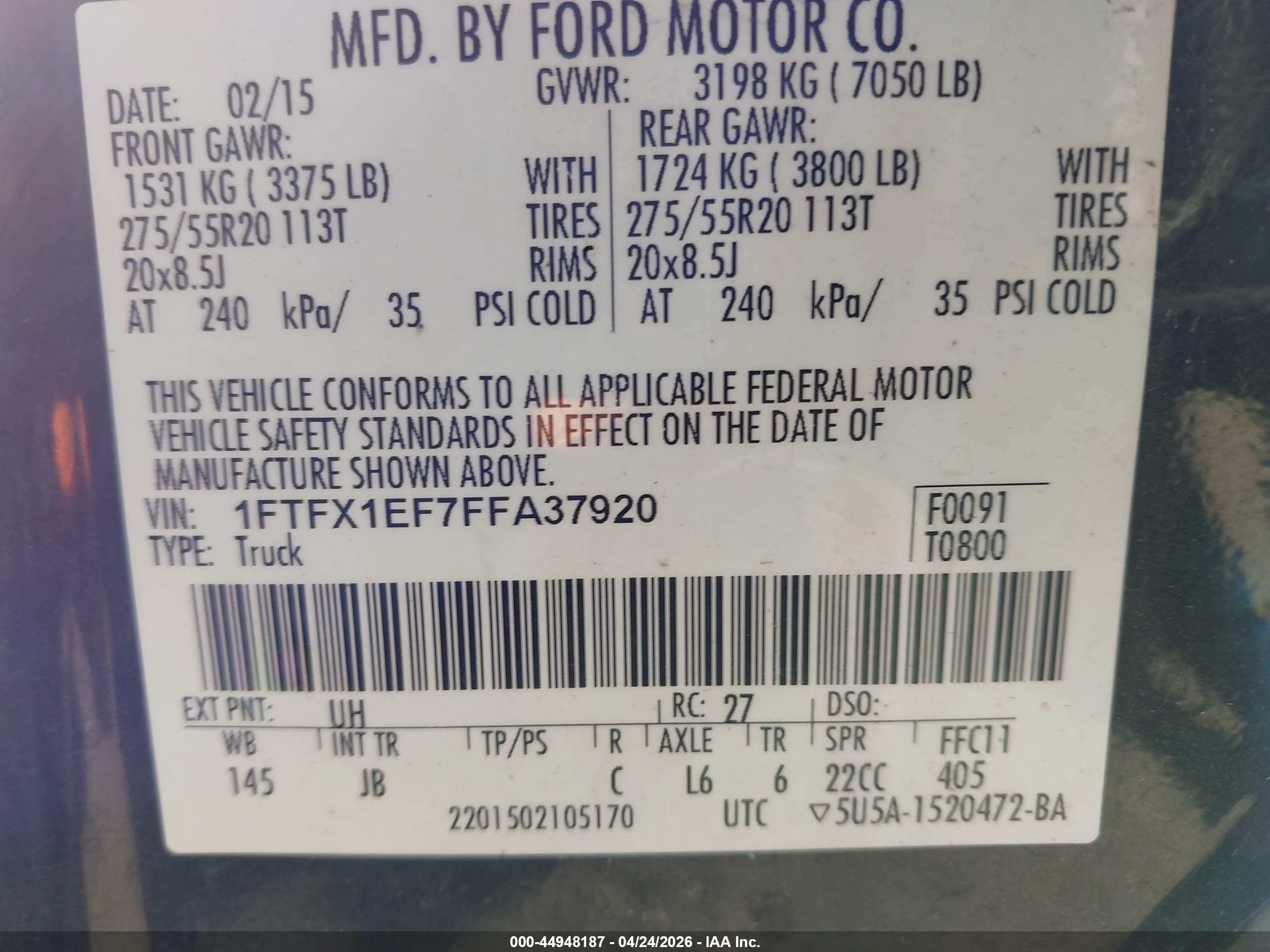 FORD F-150 image 9