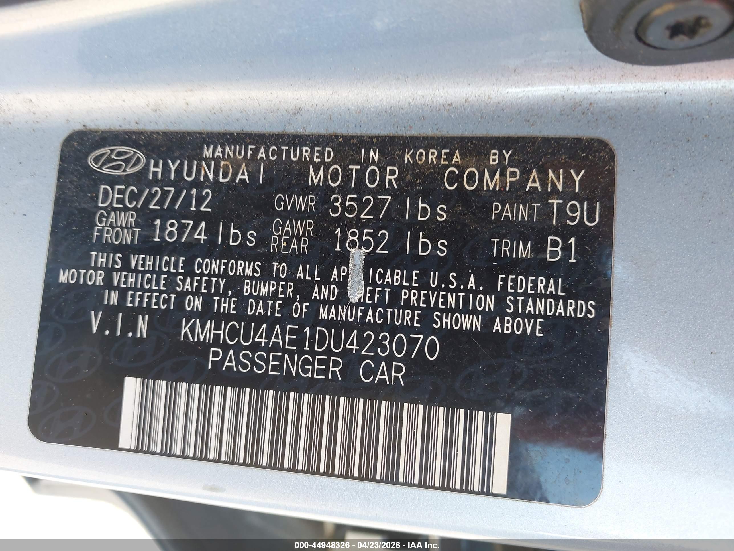 HYUNDAI ACCENT image 9