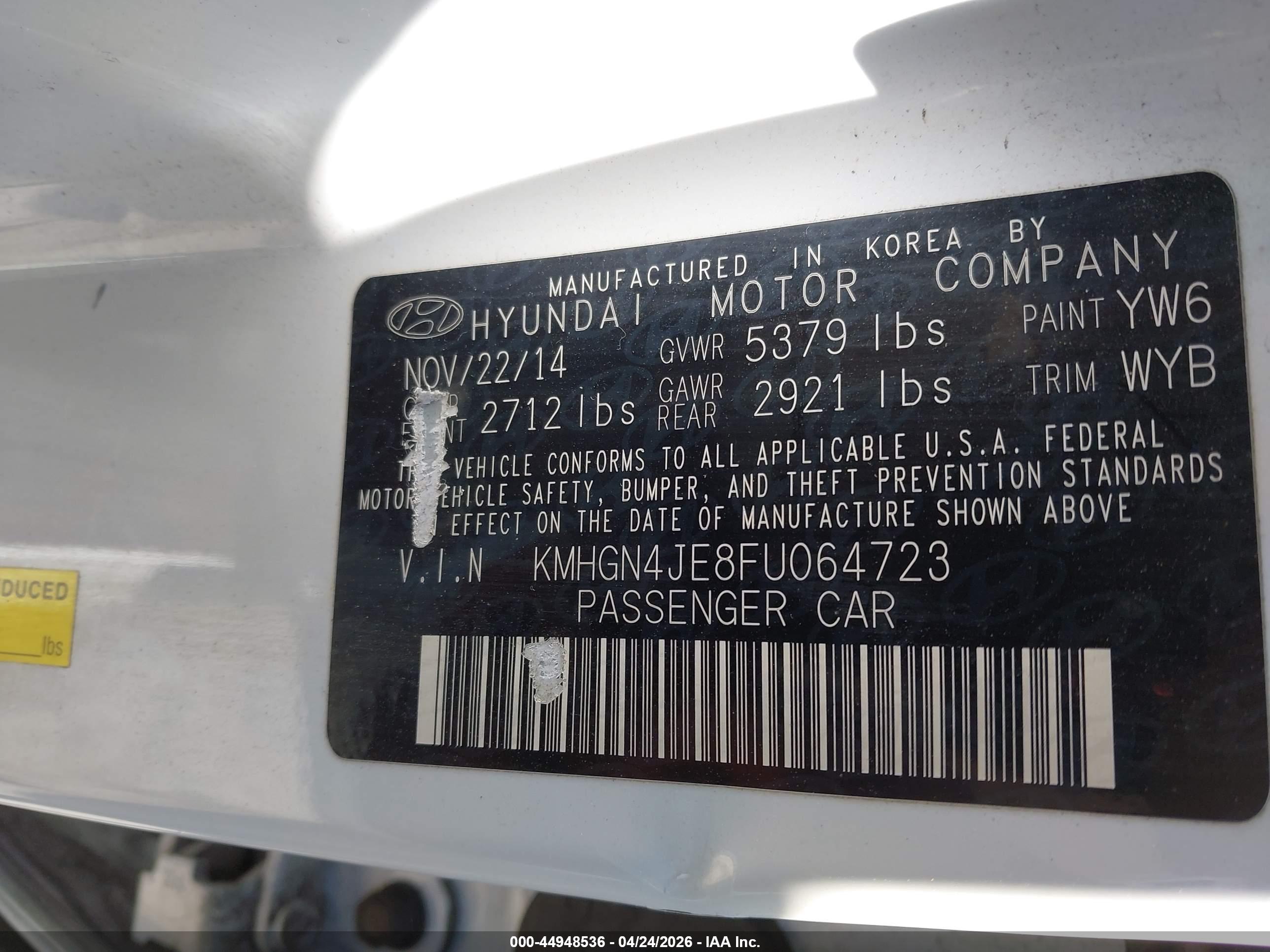 HYUNDAI GENESIS image 9