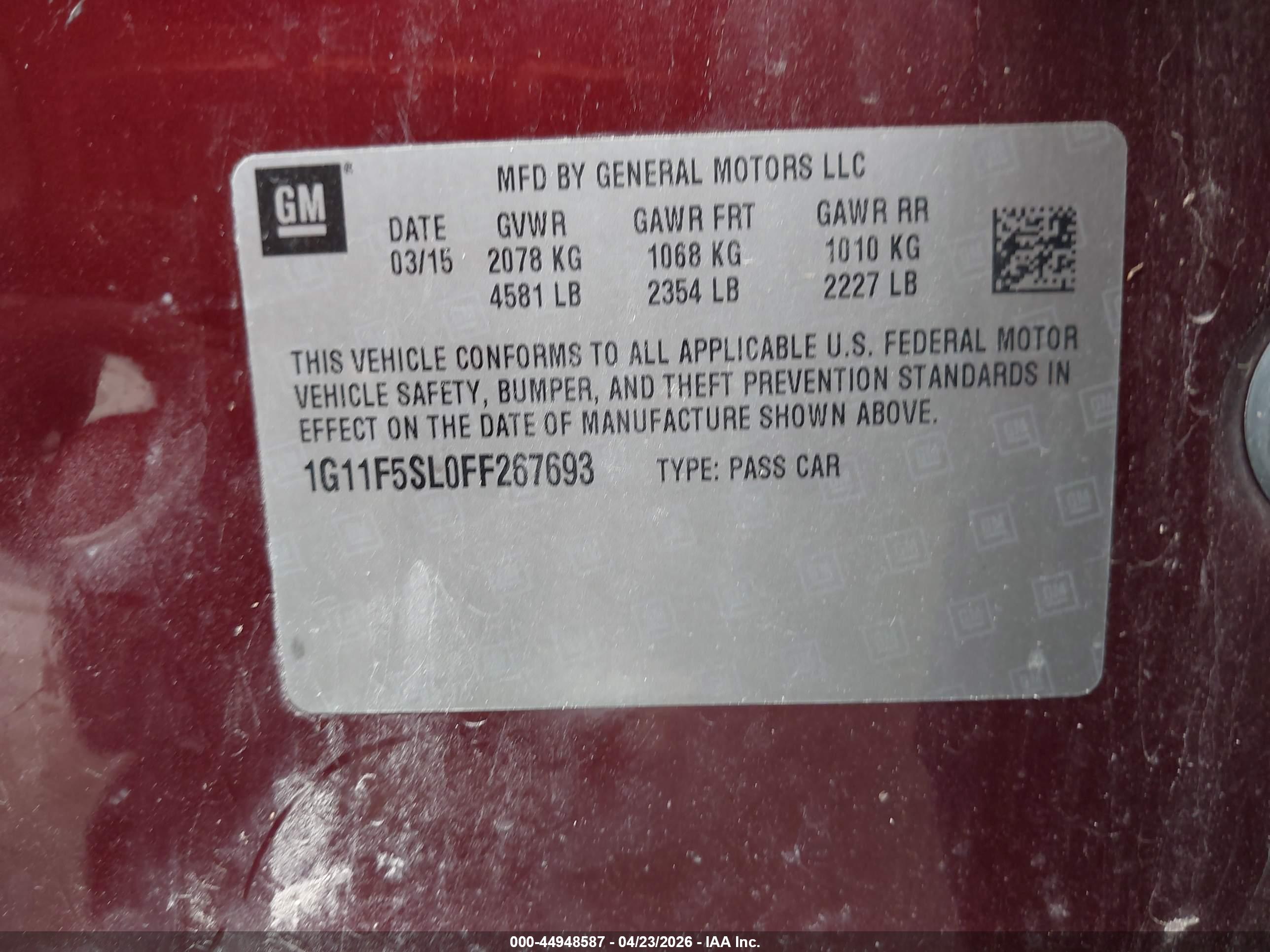 CHEVROLET MALIBU image 9