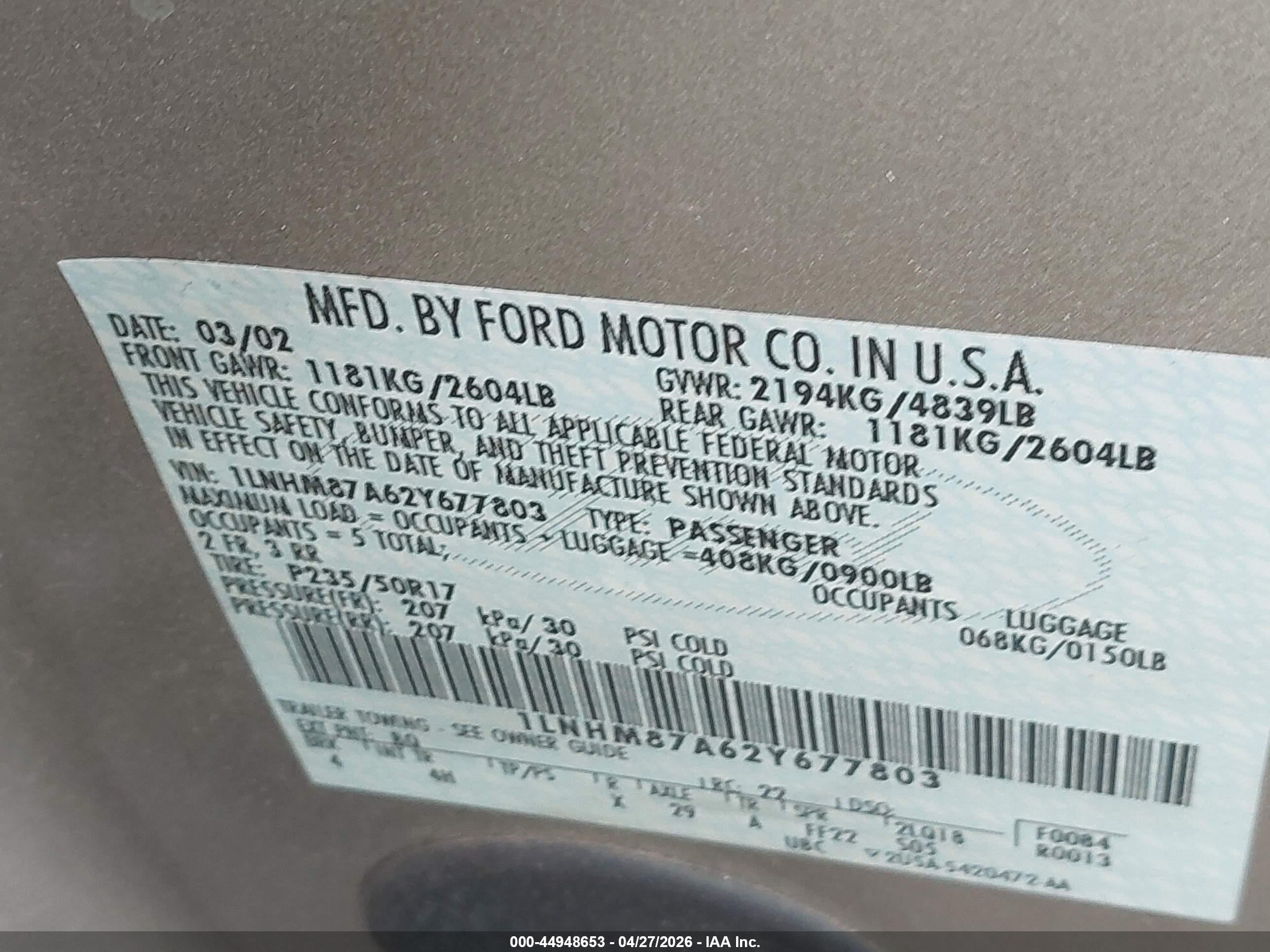 LINCOLN LS image 9