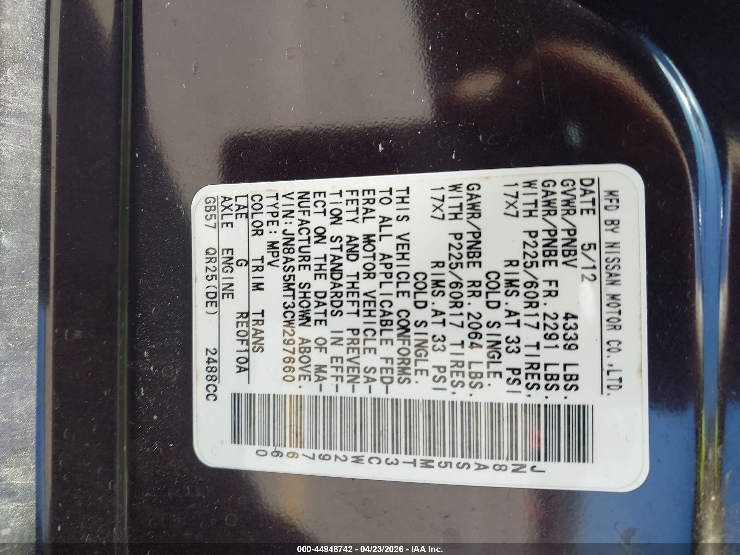 NISSAN ROGUE image 9