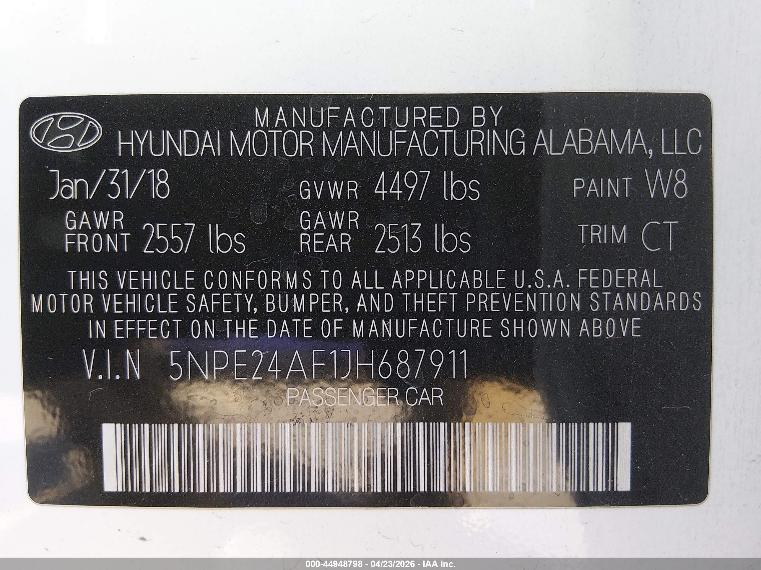 HYUNDAI SONATA image 9