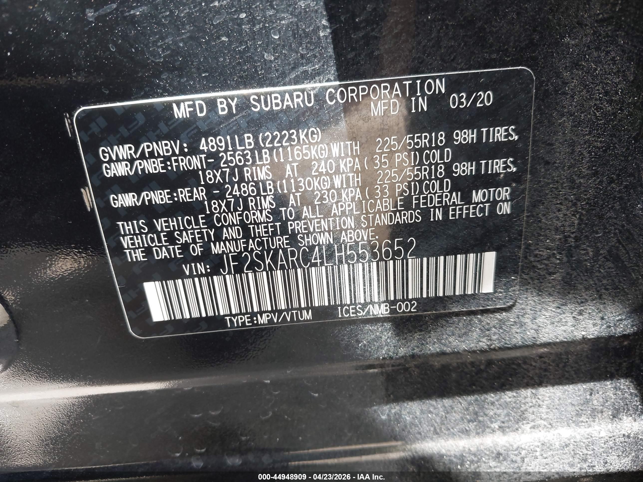 SUBARU FORESTER image 9