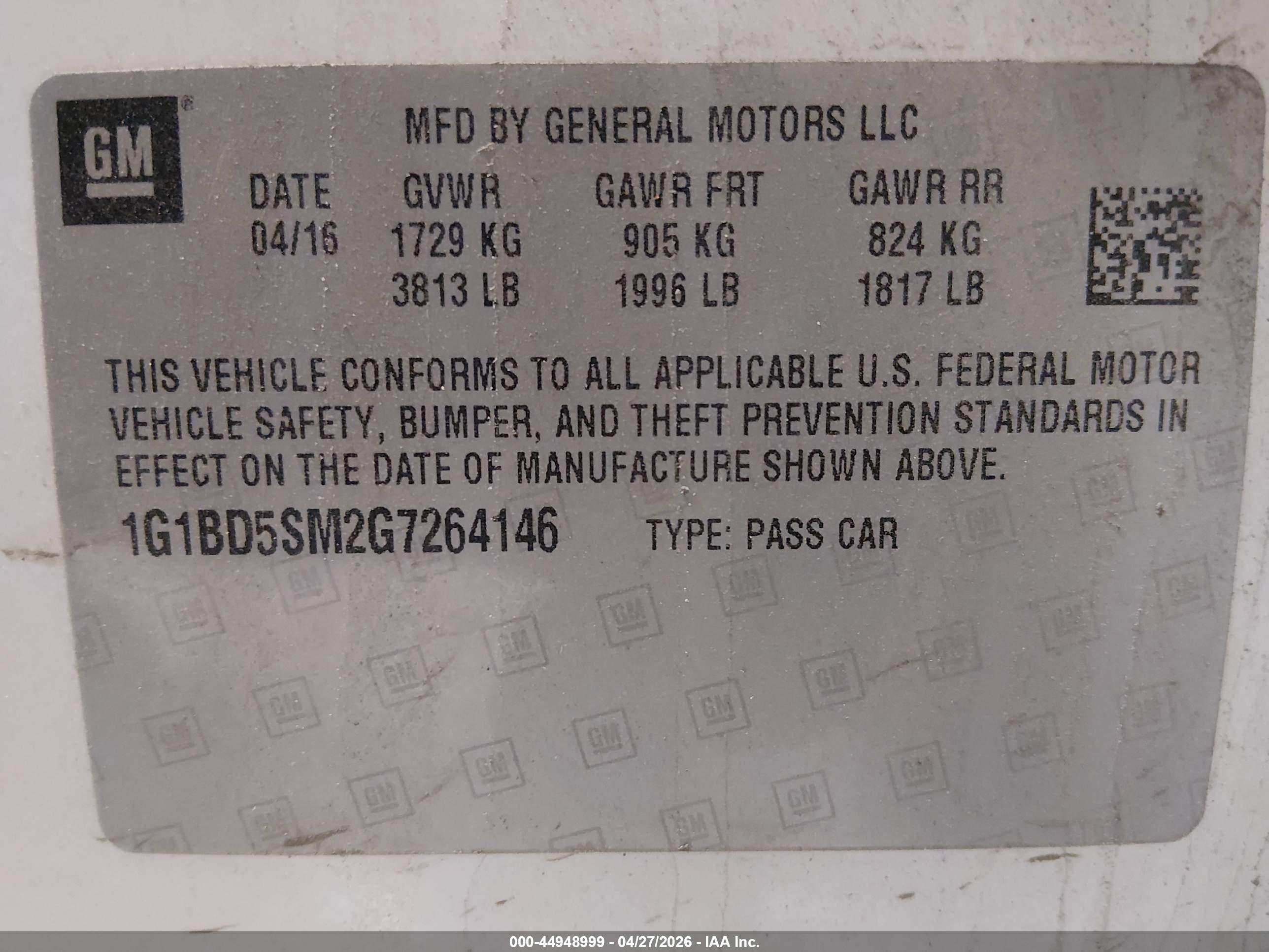 CHEVROLET CRUZE image 9