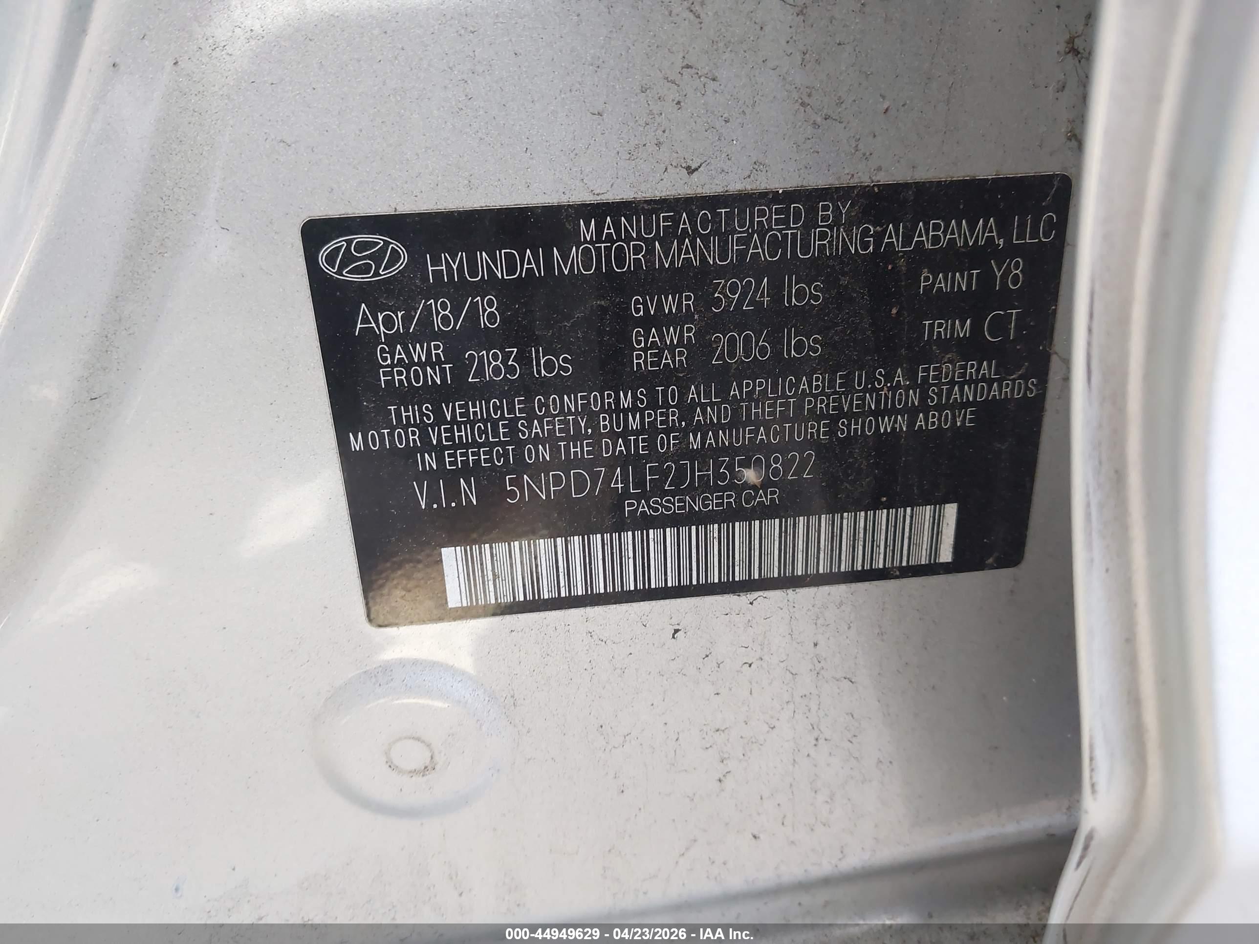 HYUNDAI ELANTRA image 9