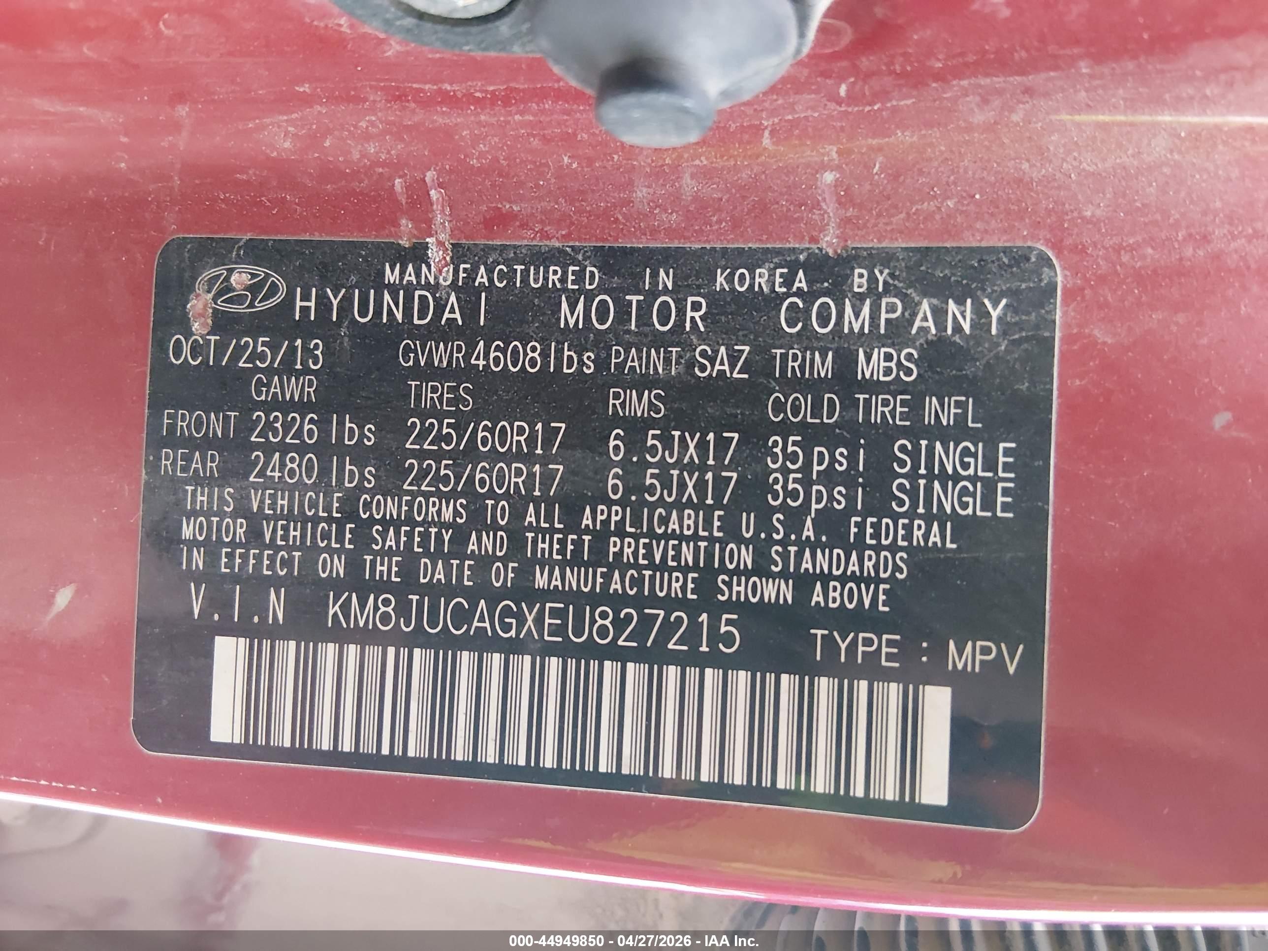 HYUNDAI TUCSON image 9