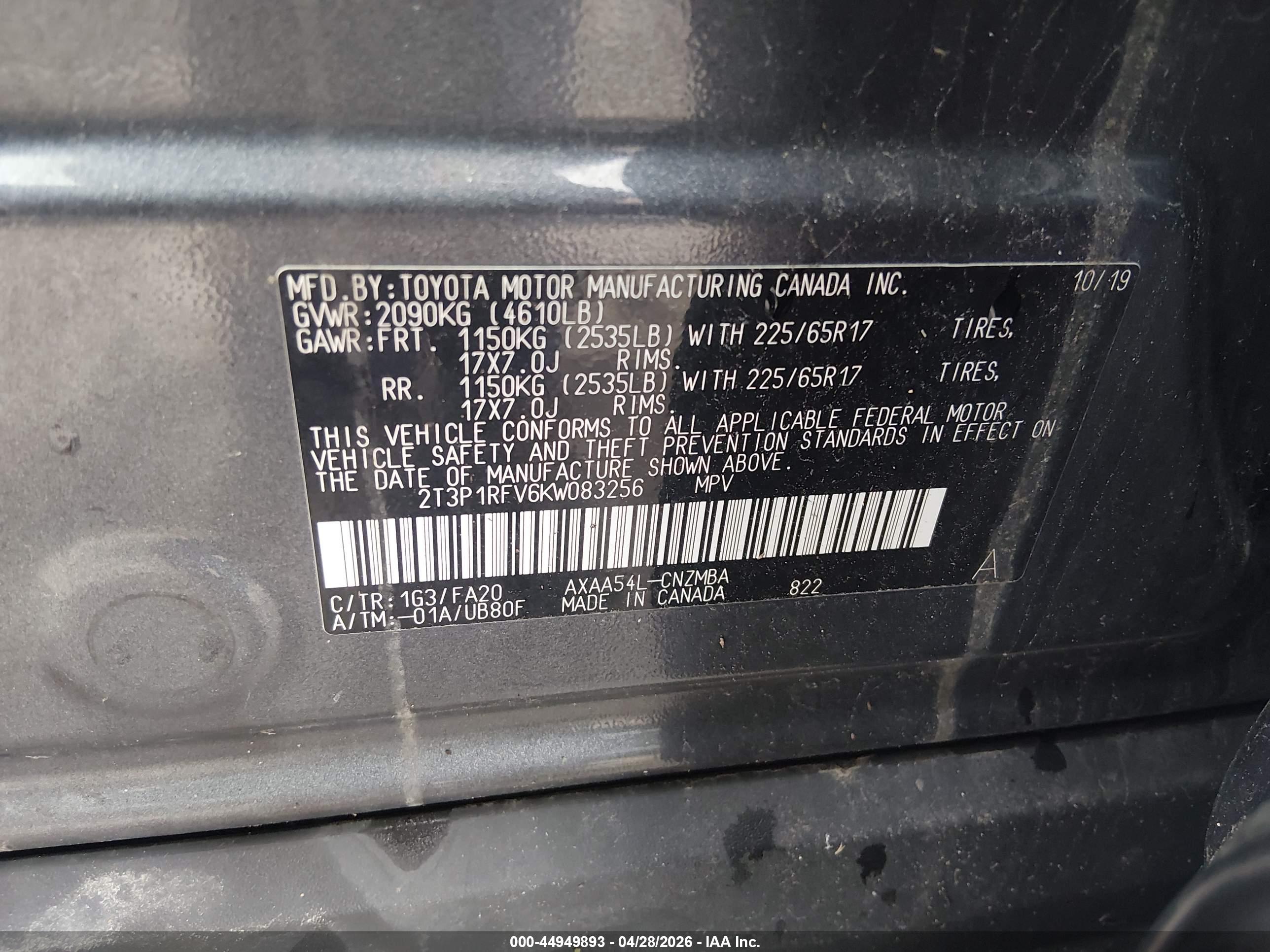 TOYOTA RAV4 image 9