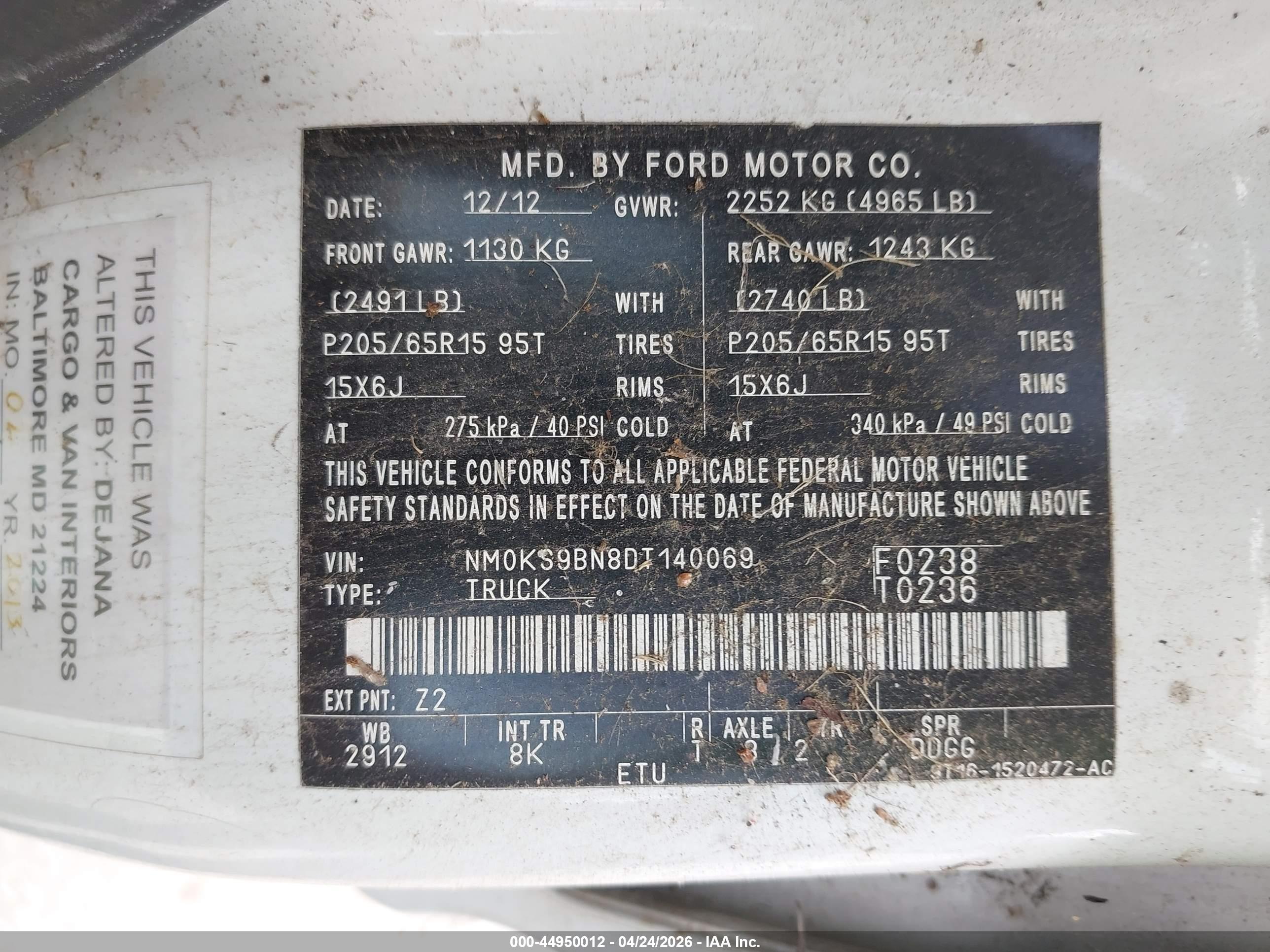 FORD TRANSIT image 9