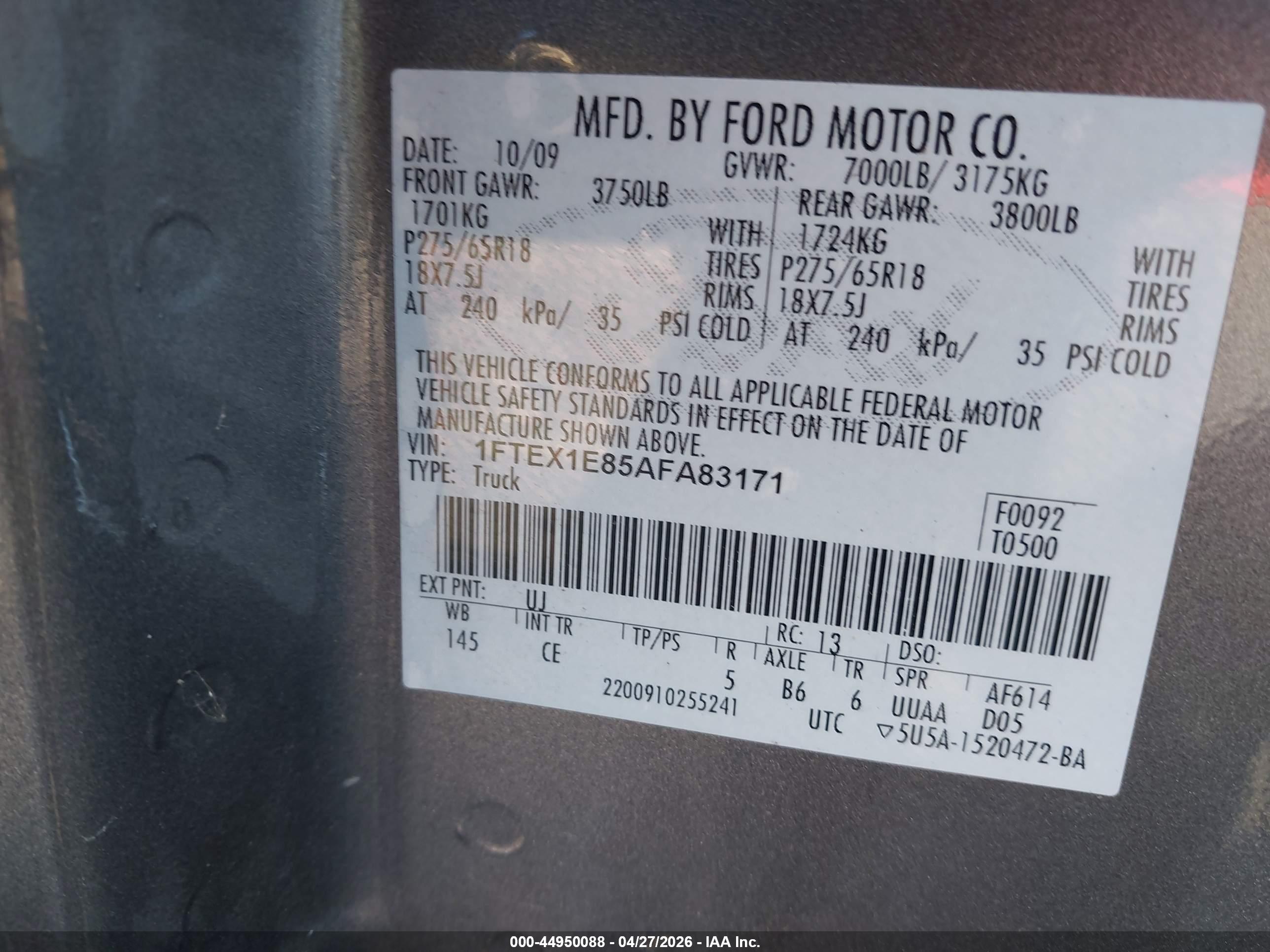 FORD F-150 image 9