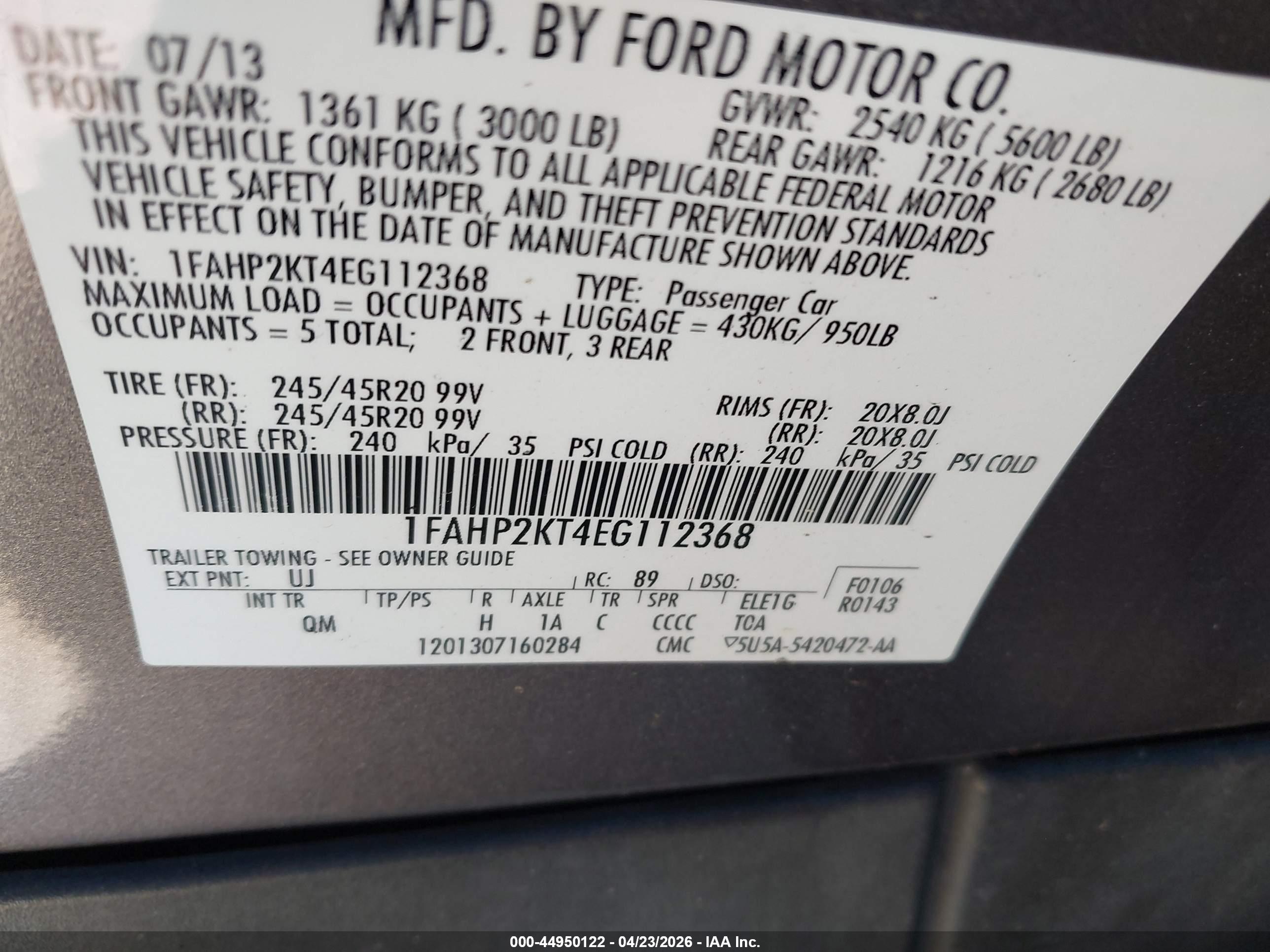 FORD TAURUS image 9