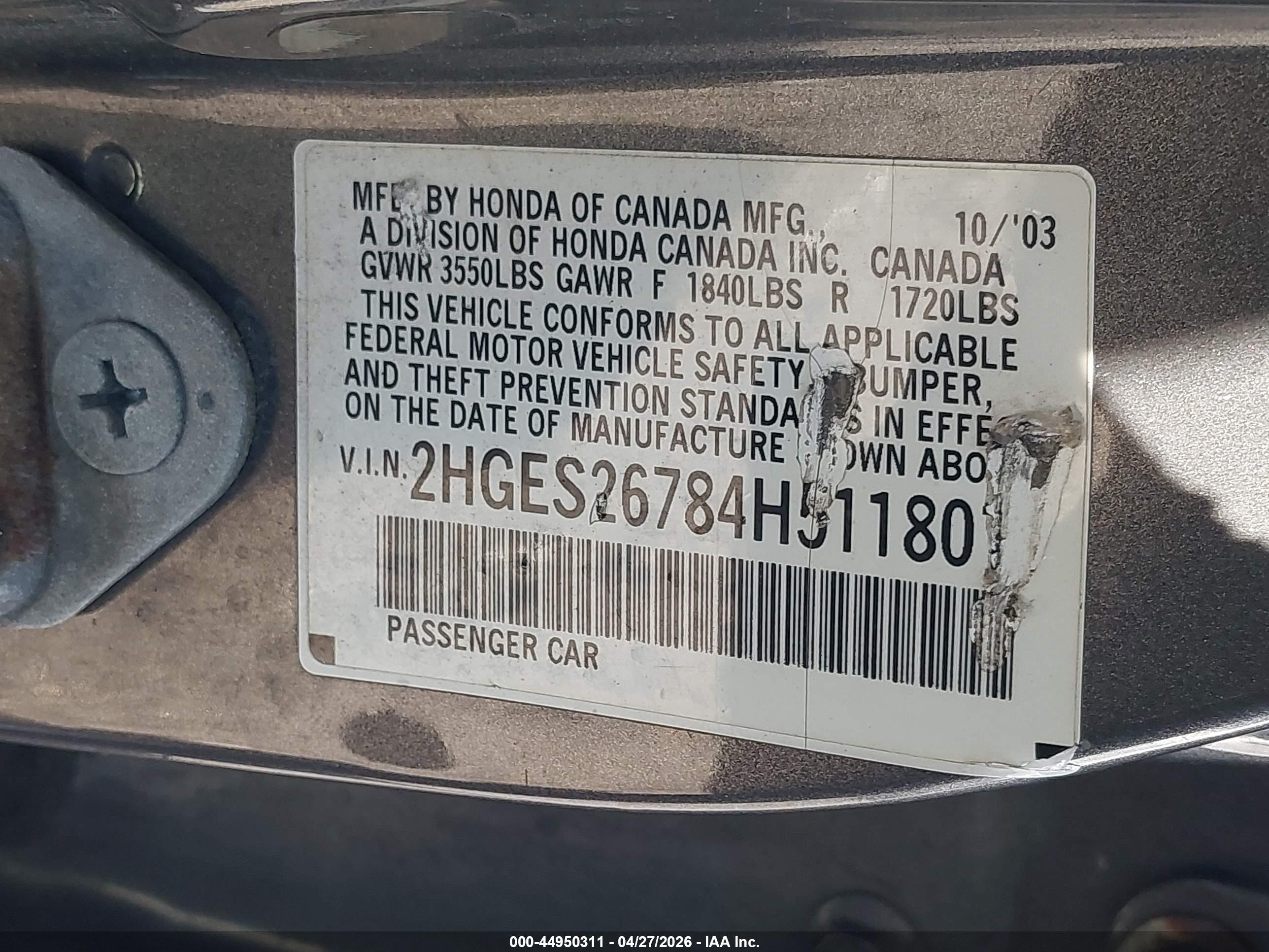 HONDA CIVIC image 9