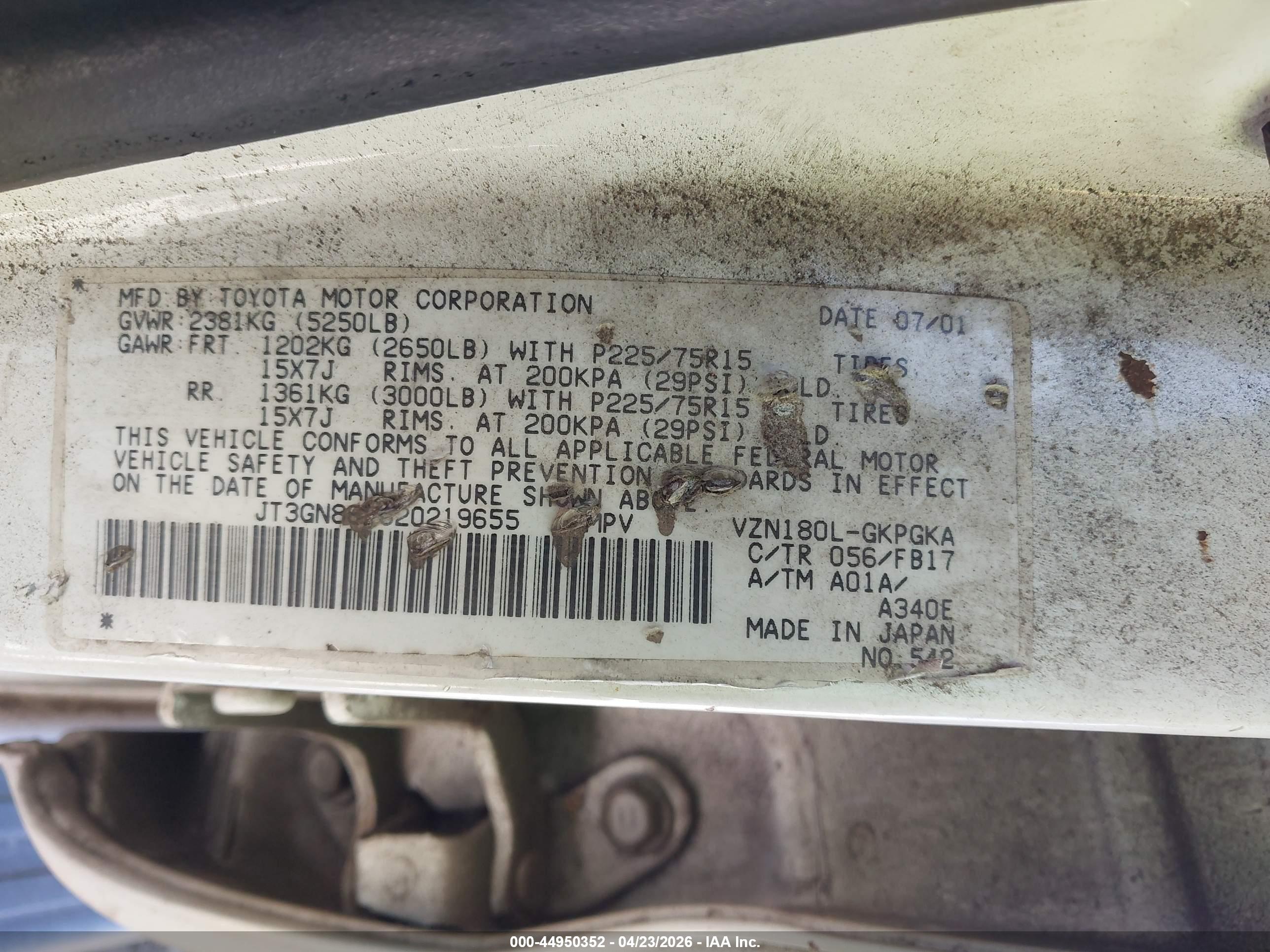 TOYOTA 4RUNNER image 9