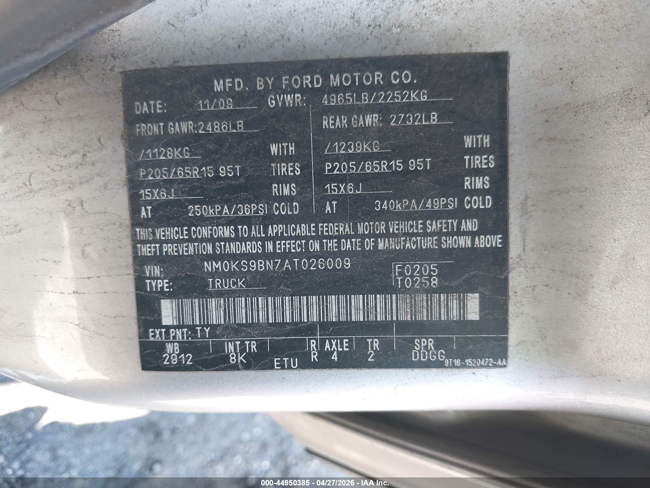 FORD TRANSIT image 9