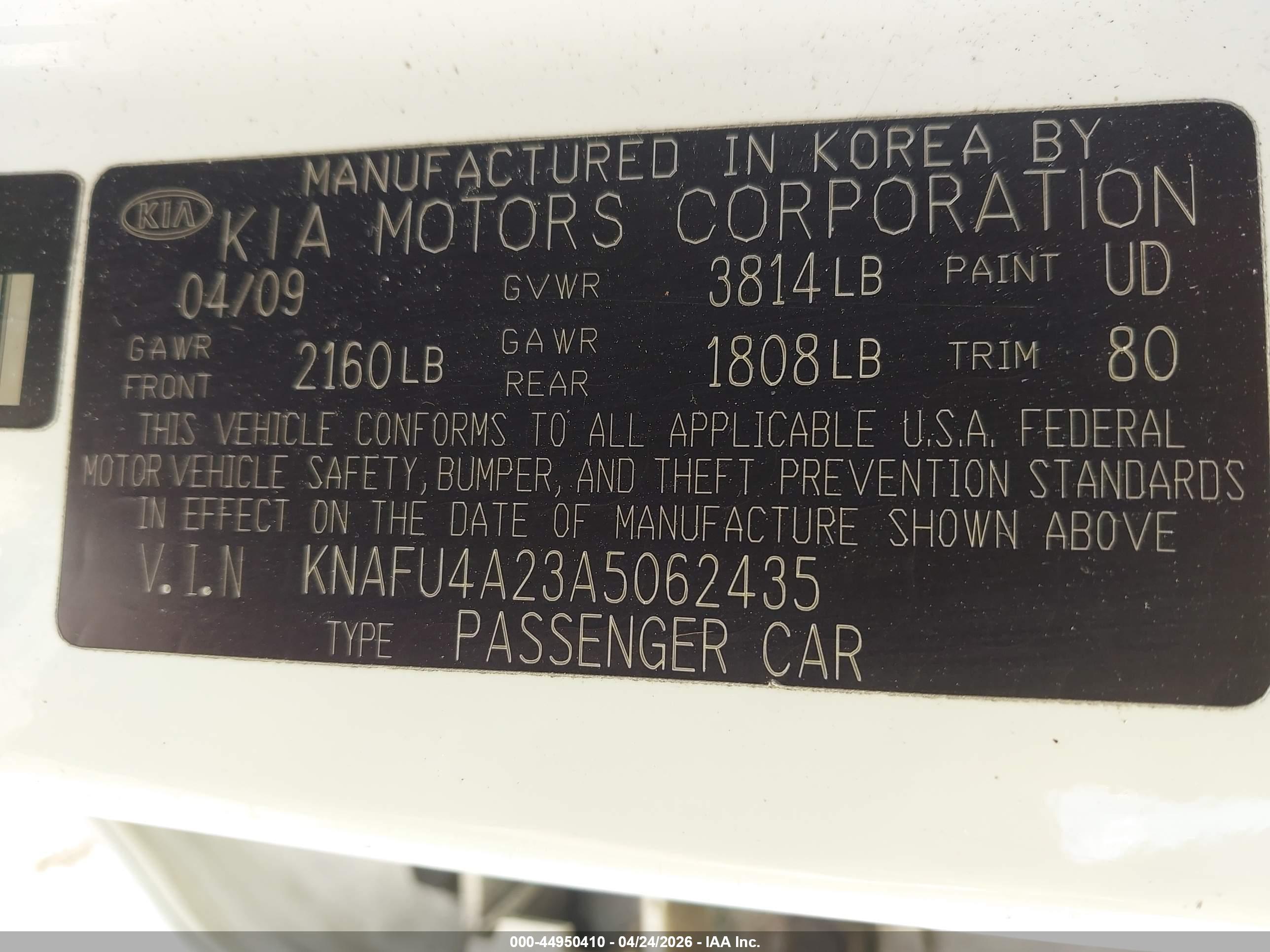 KIA FORTE image 9