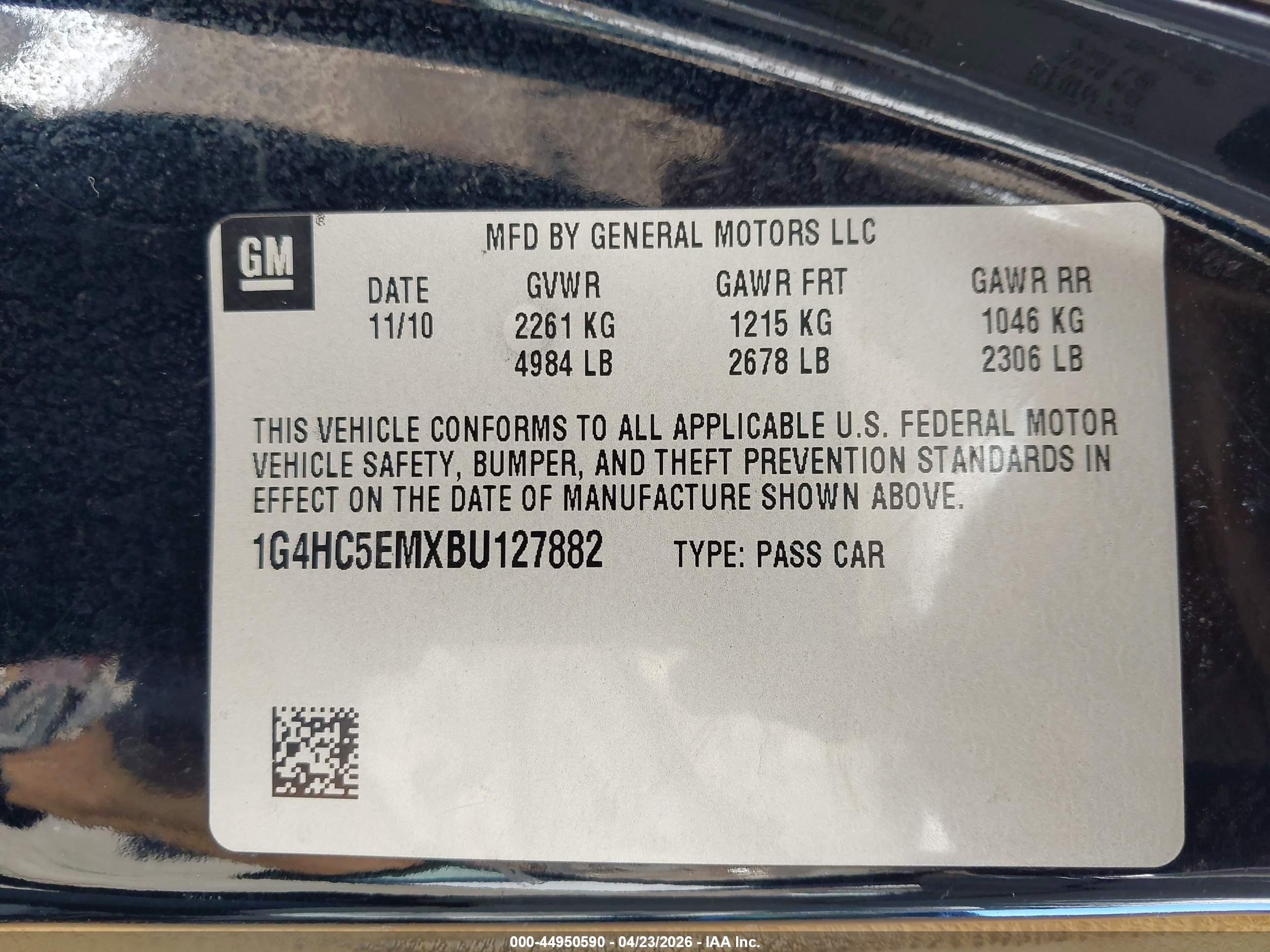 BUICK LUCERNE image 9