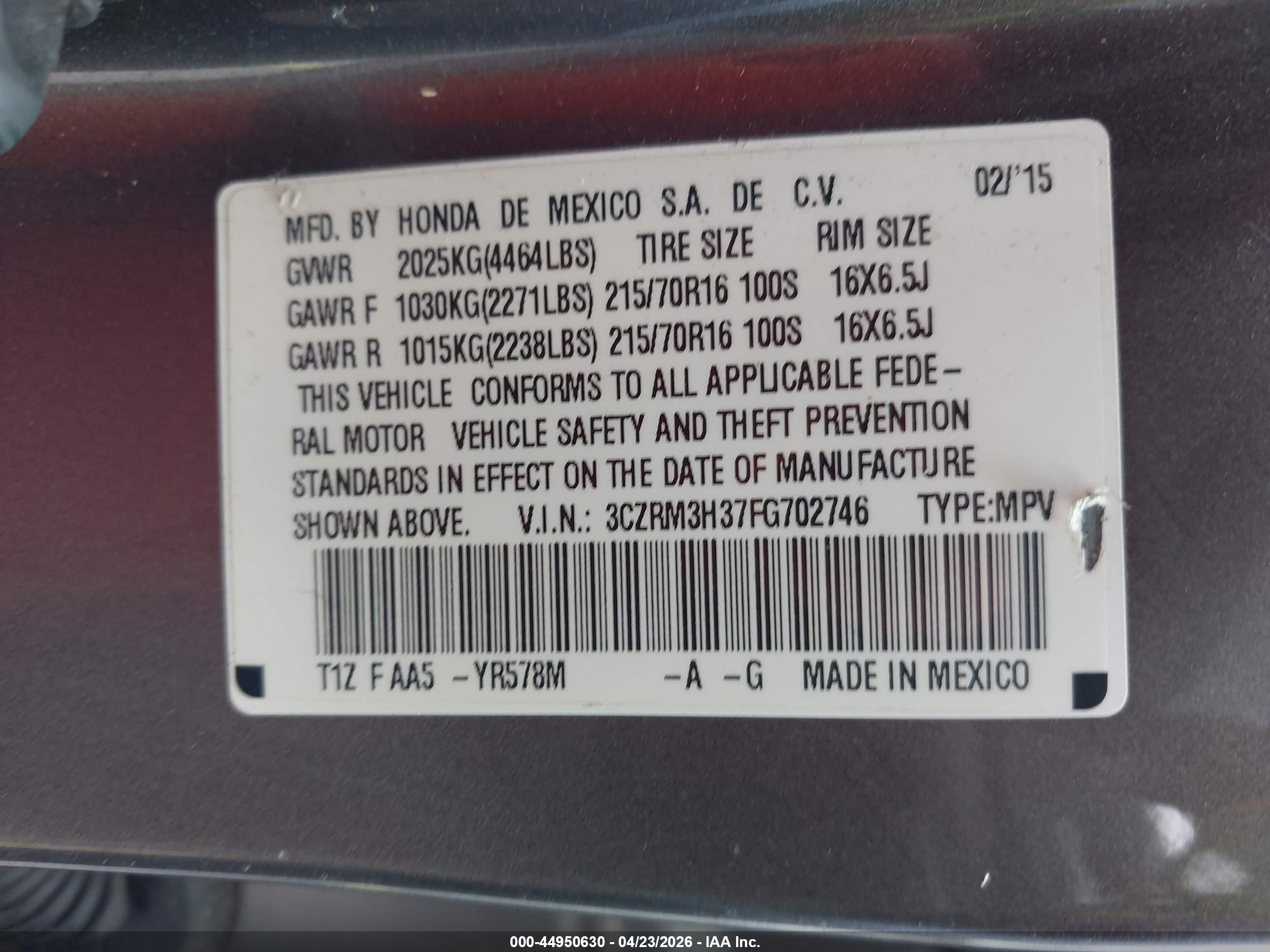 HONDA CR-V image 9