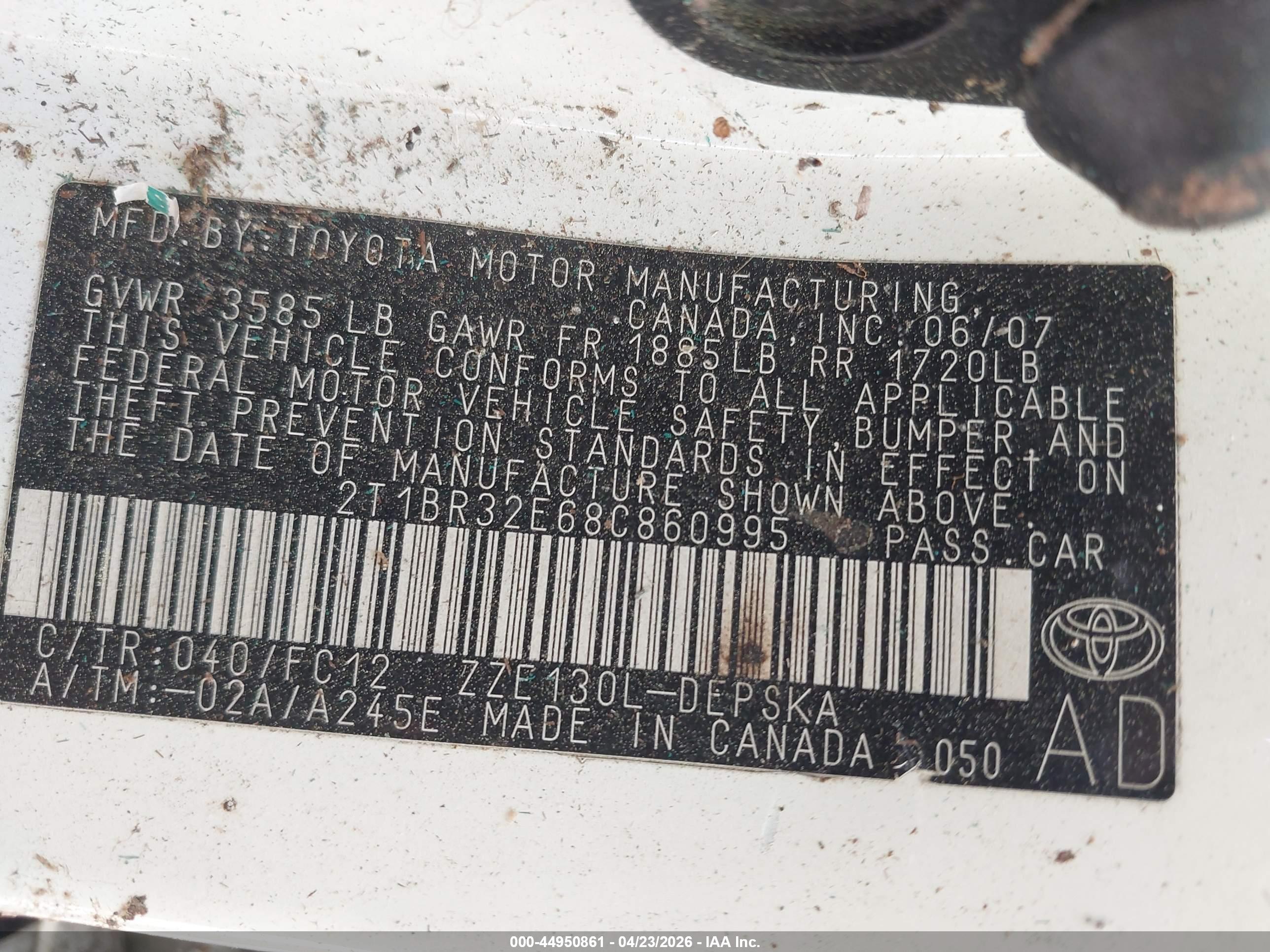 TOYOTA COROLLA image 9