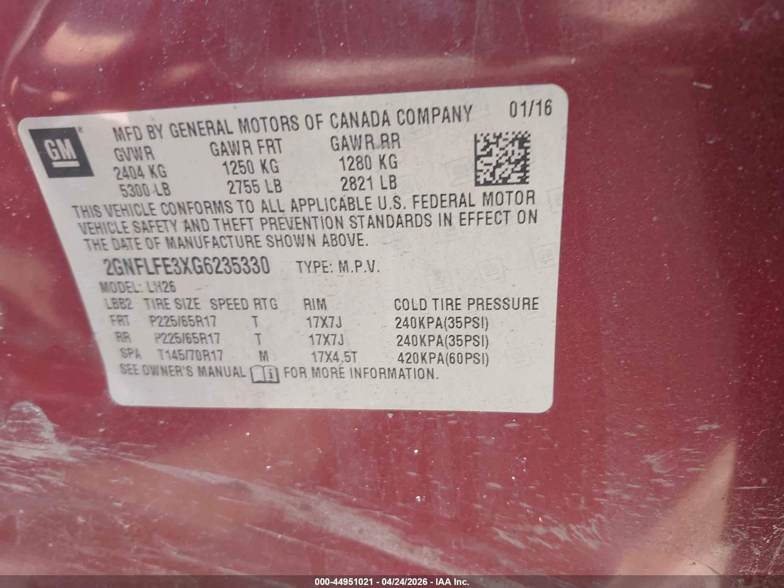 CHEVROLET EQUINOX image 9