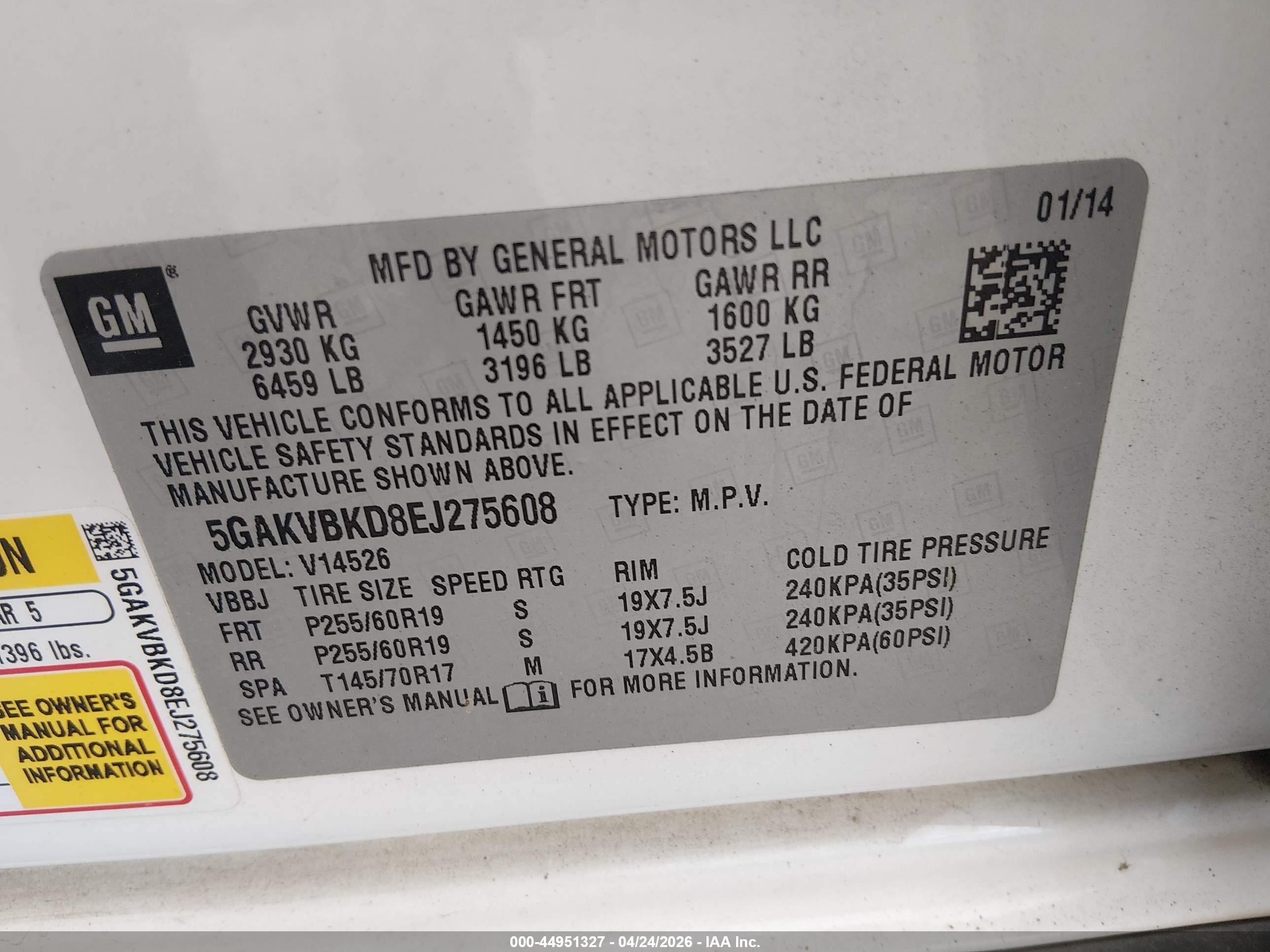 BUICK ENCLAVE image 9