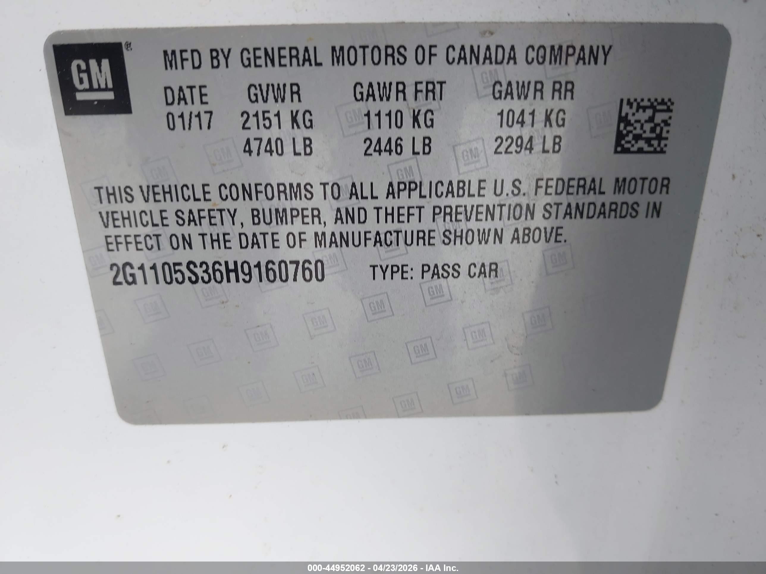 CHEVROLET IMPALA image 9