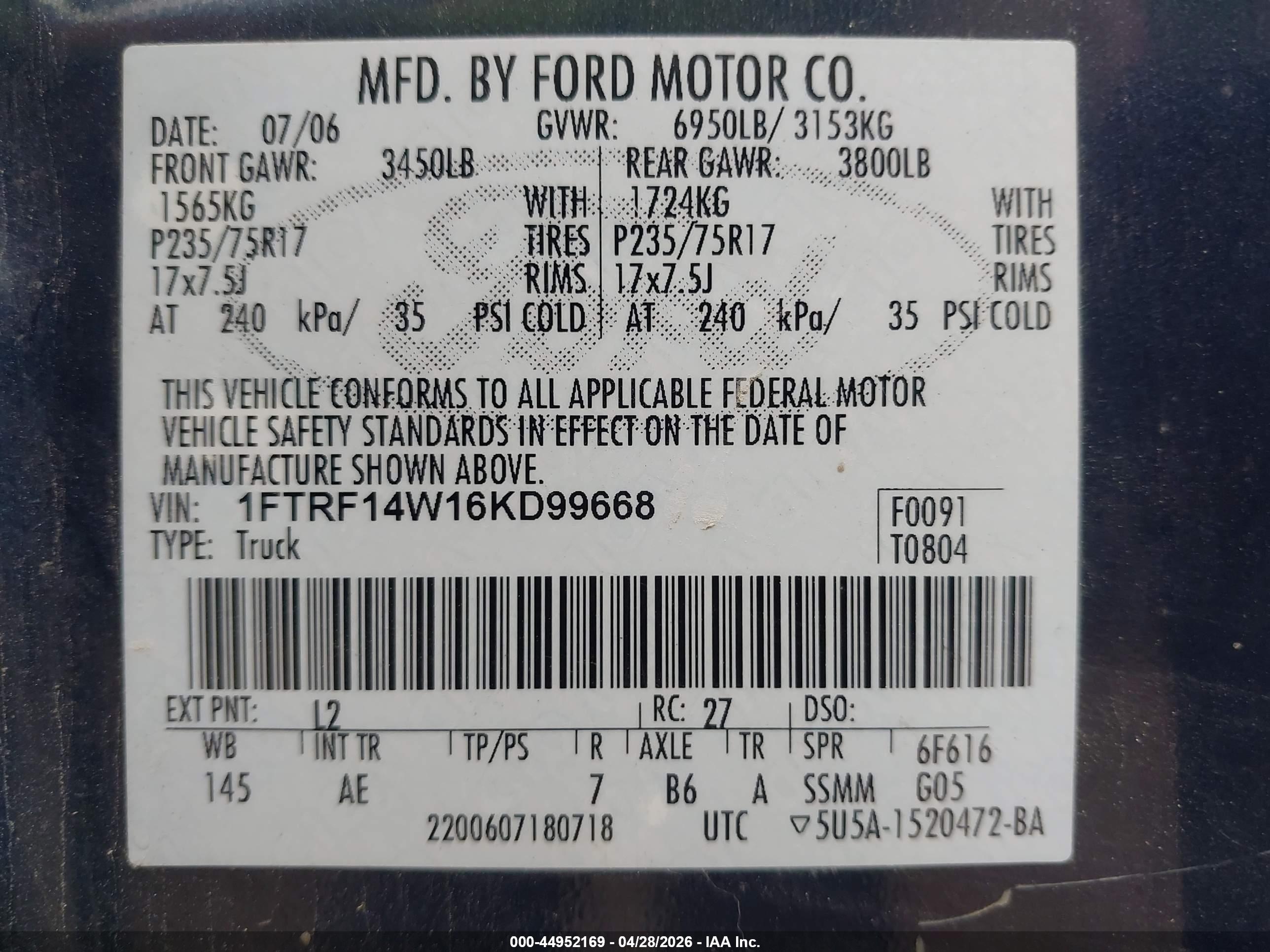 FORD F-150 image 9
