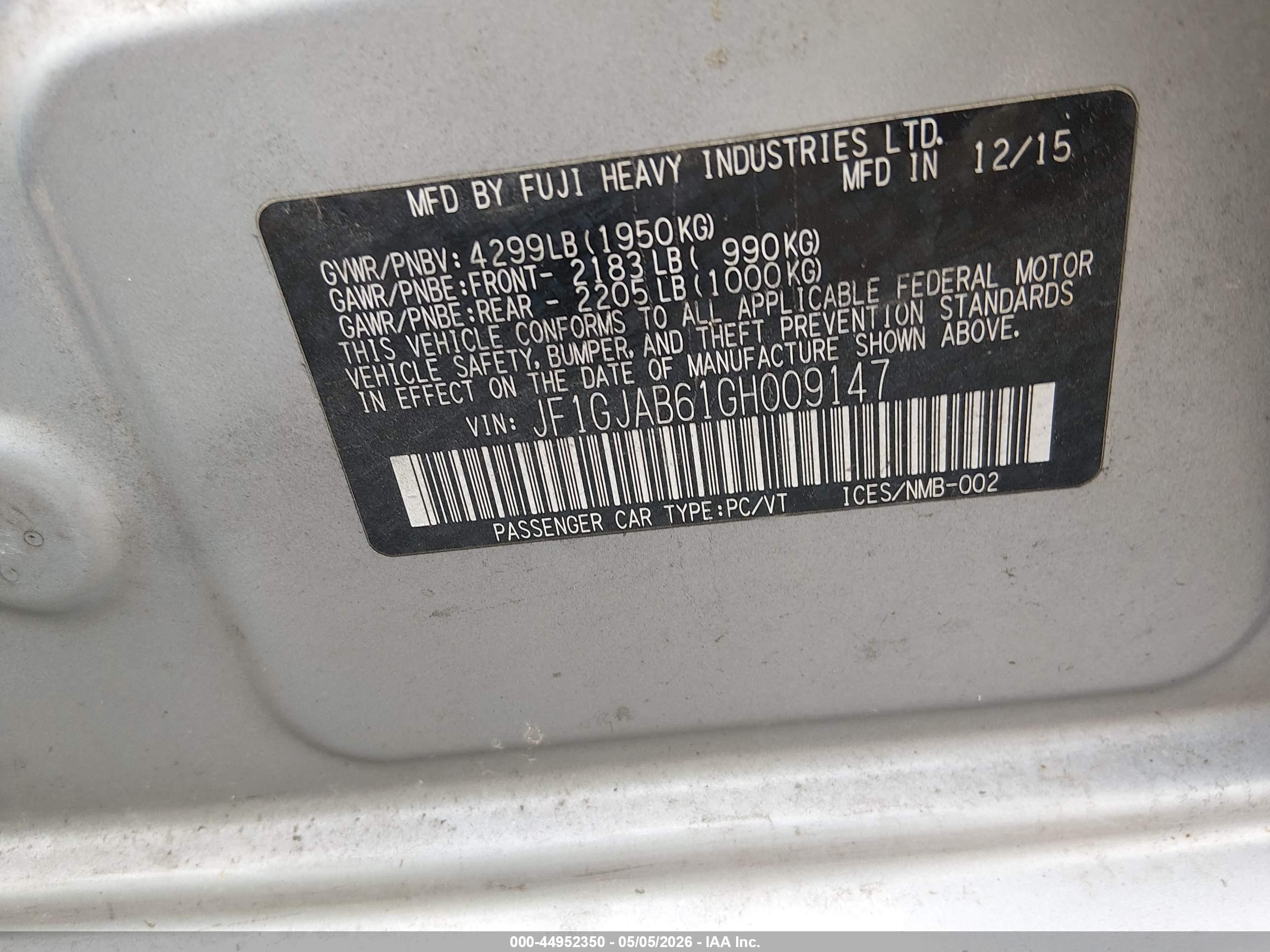 SUBARU IMPREZA image 9