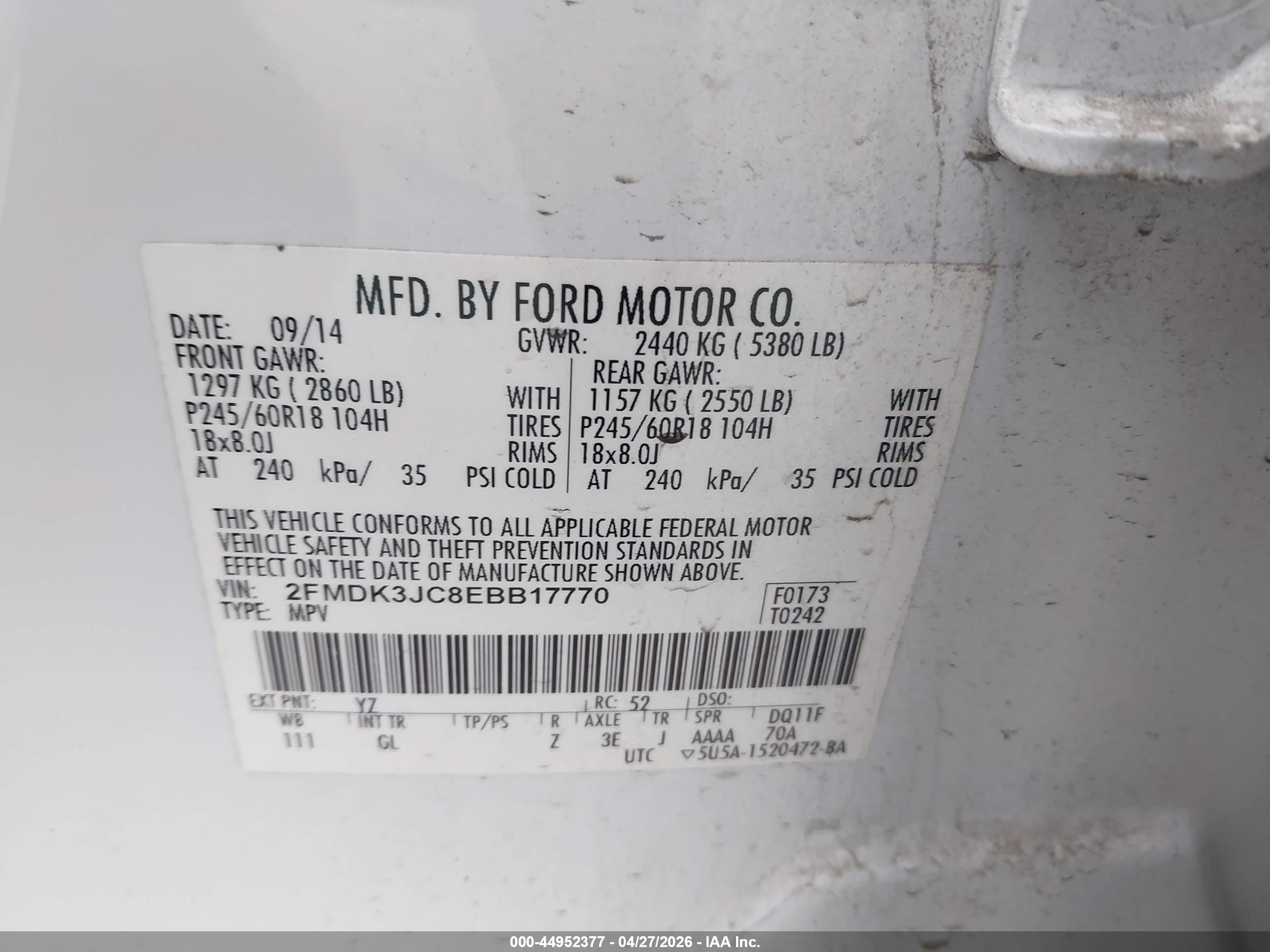 FORD EDGE image 9