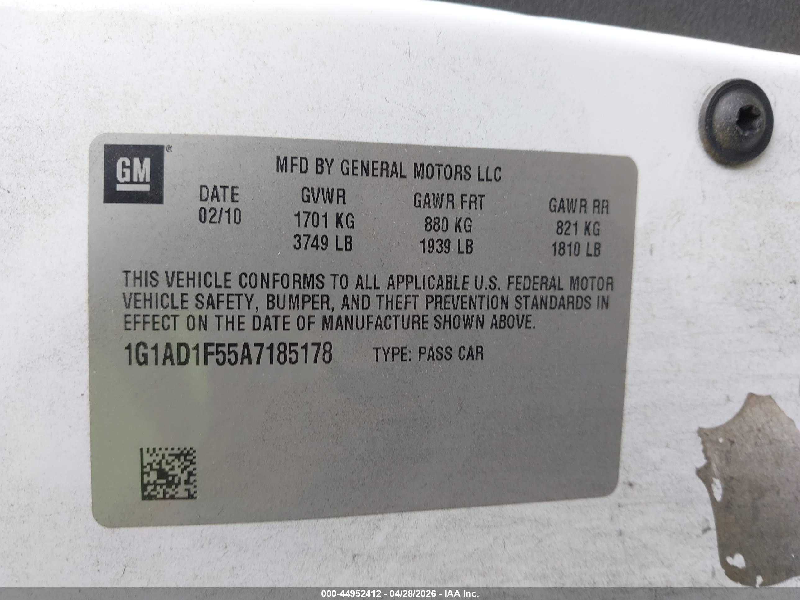 CHEVROLET COBALT image 9