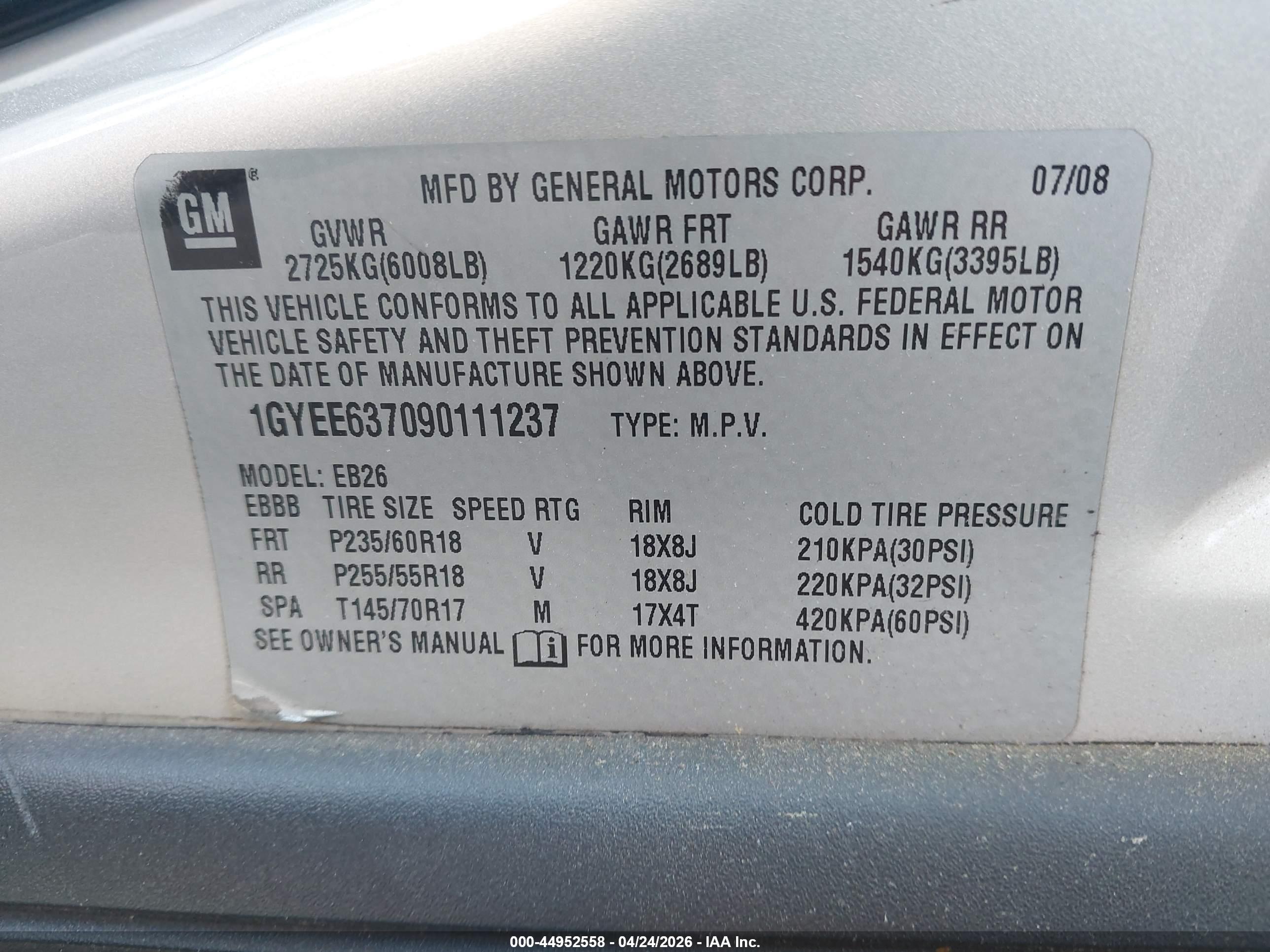CADILLAC SRX image 9