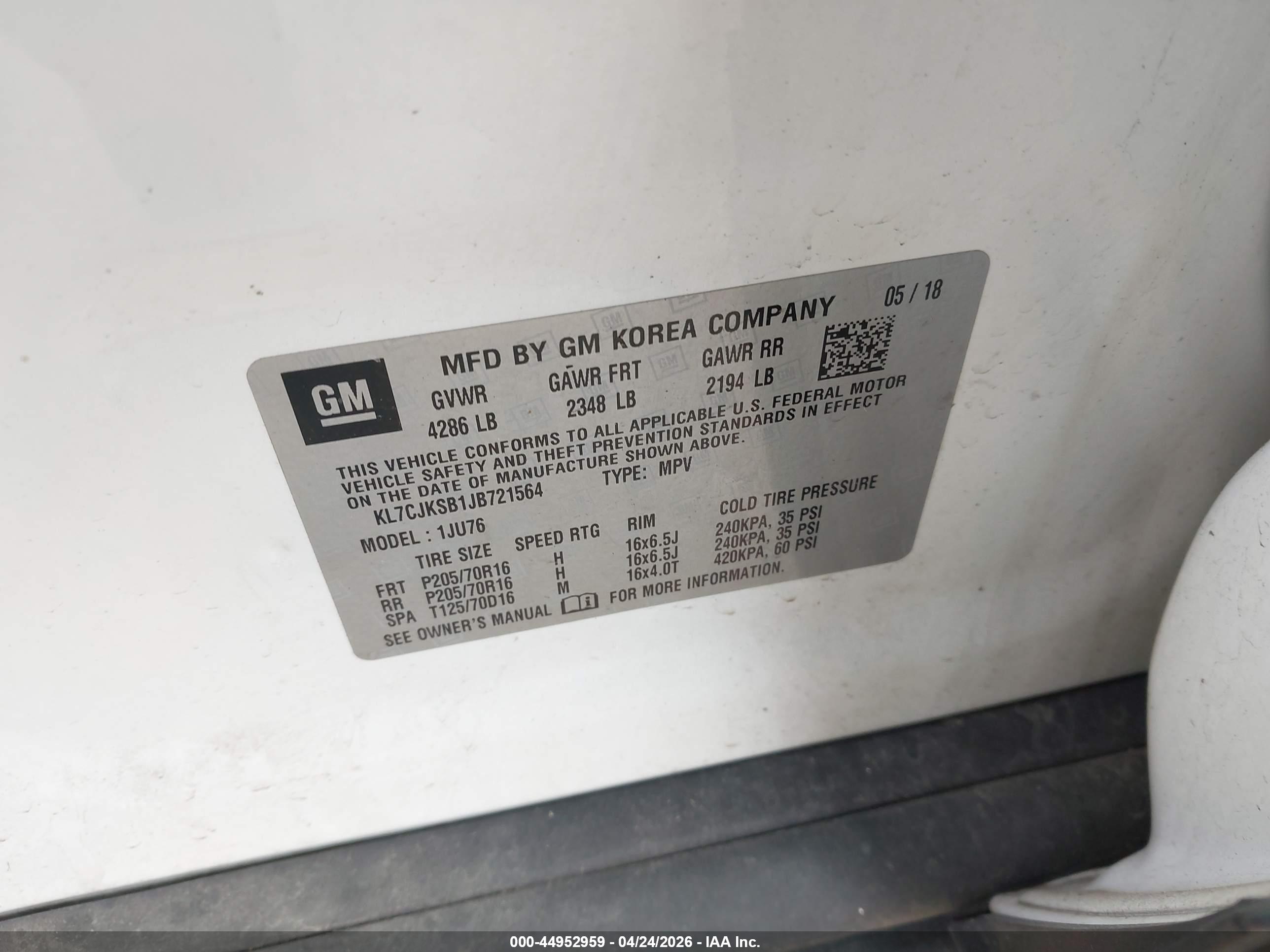 CHEVROLET TRAX image 9