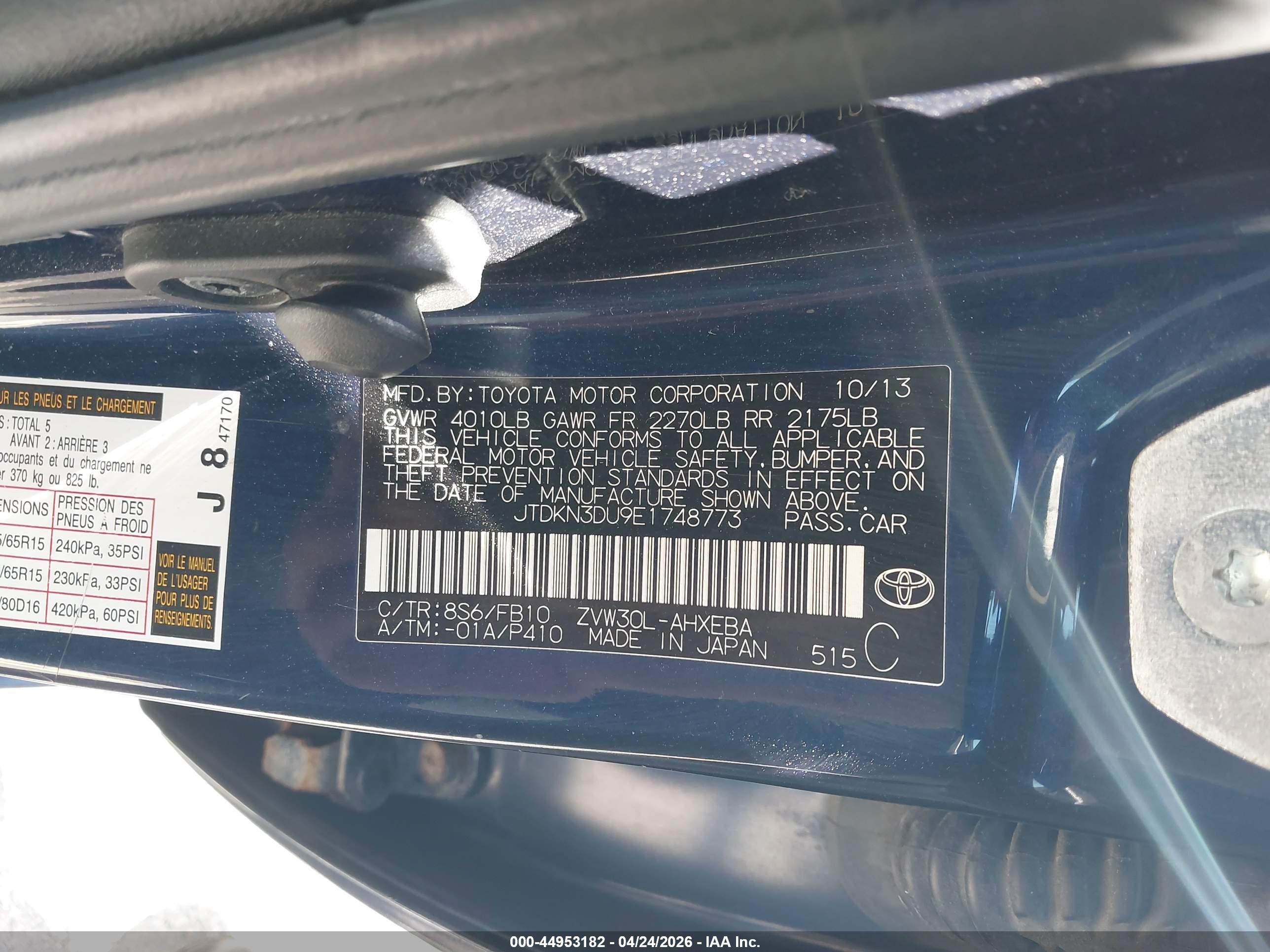 TOYOTA PRIUS image 9