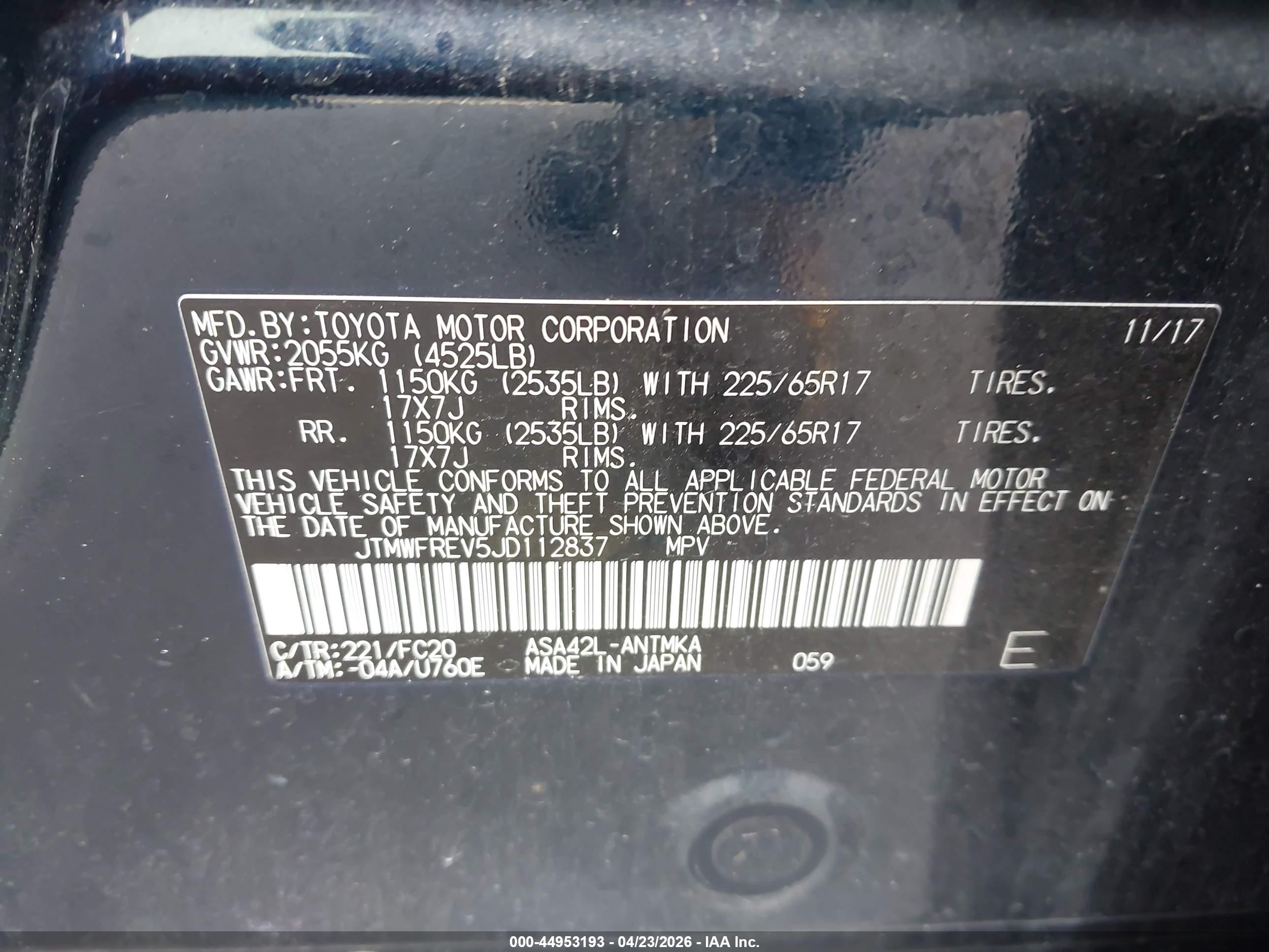 TOYOTA RAV4 image 9