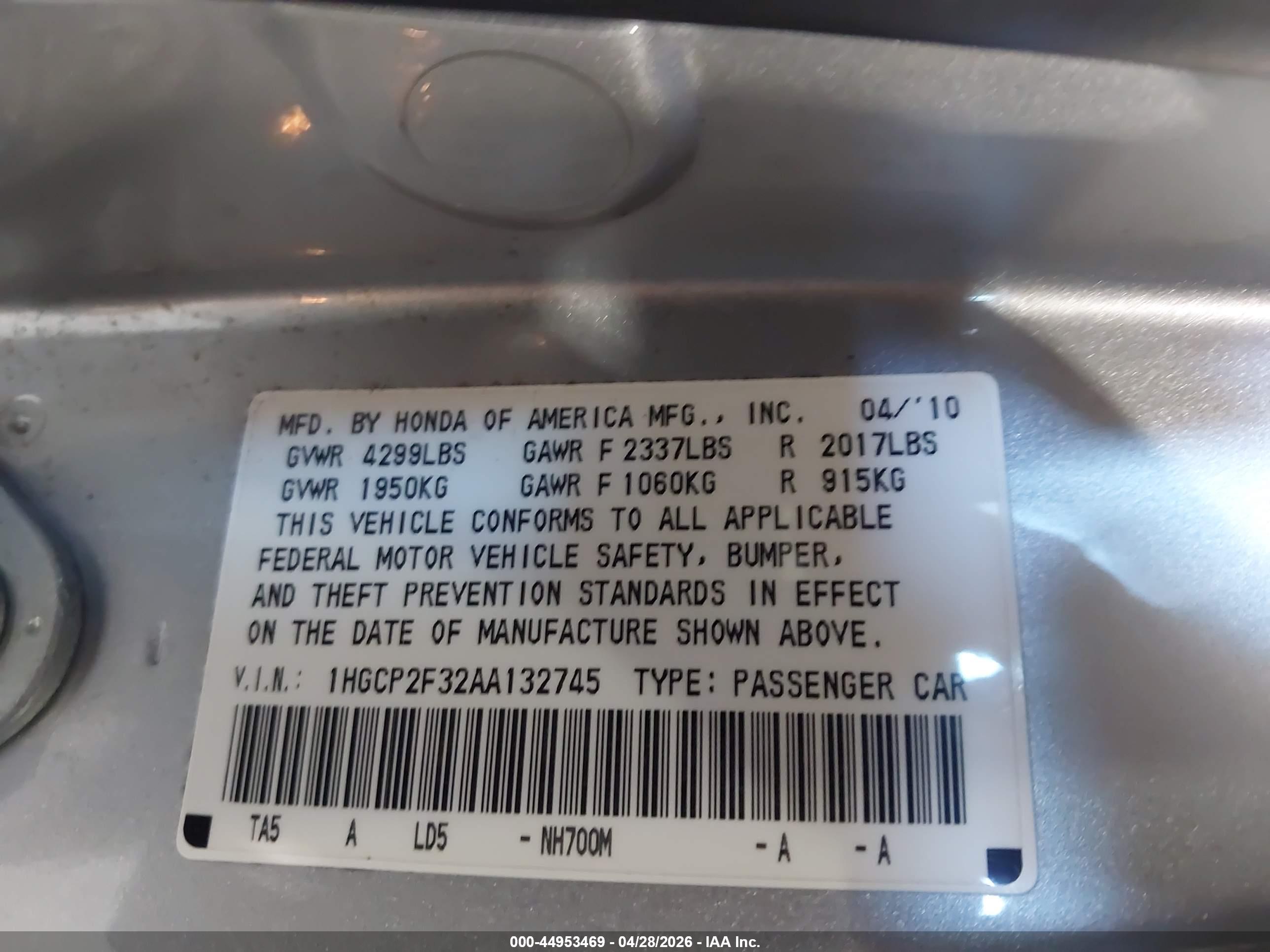 HONDA ACCORD image 9