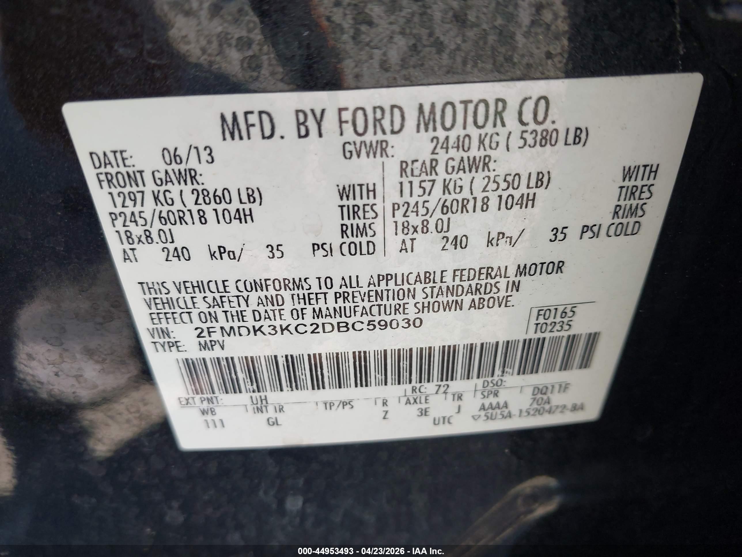 FORD EDGE image 9