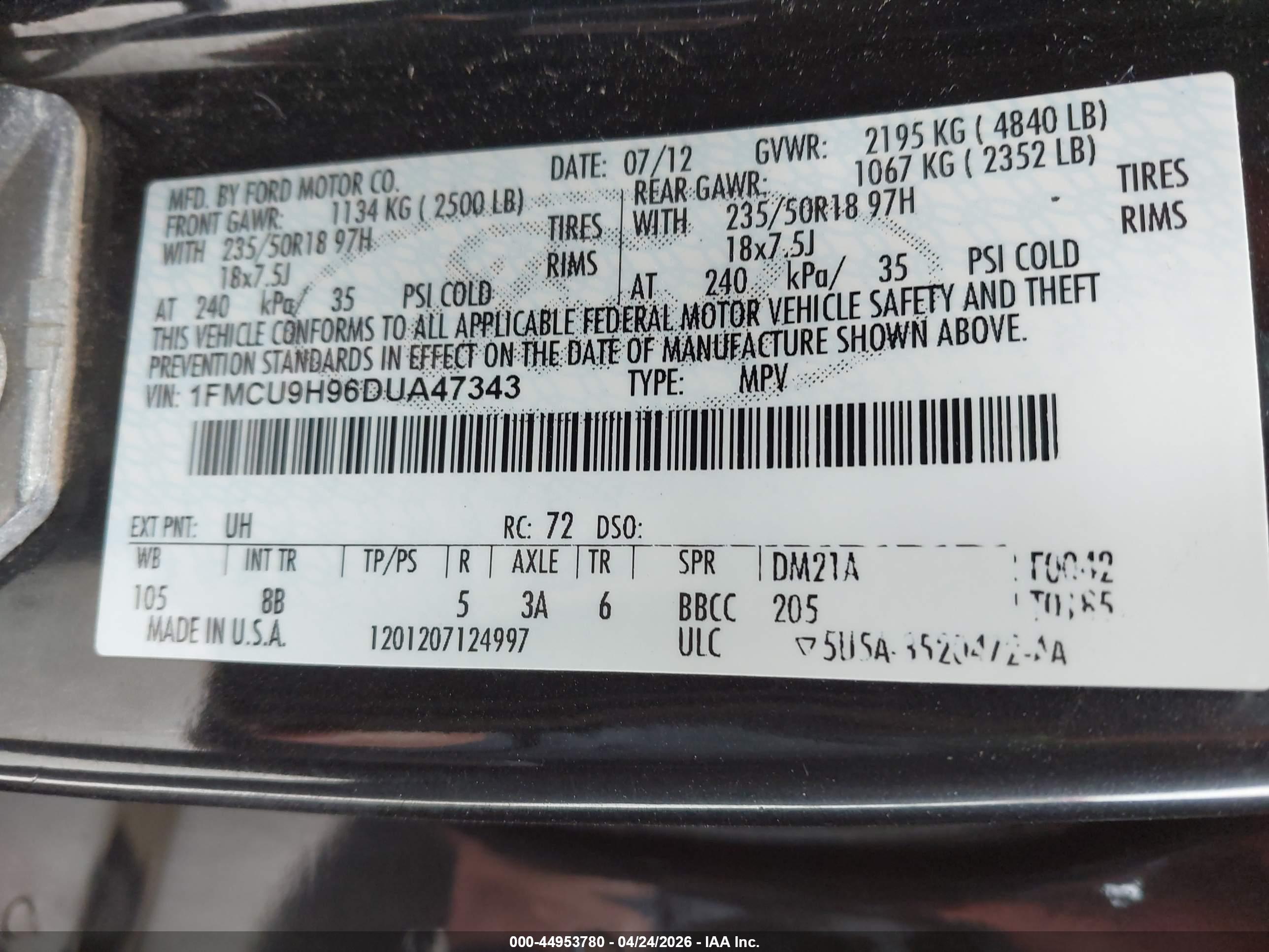 FORD ESCAPE image 9