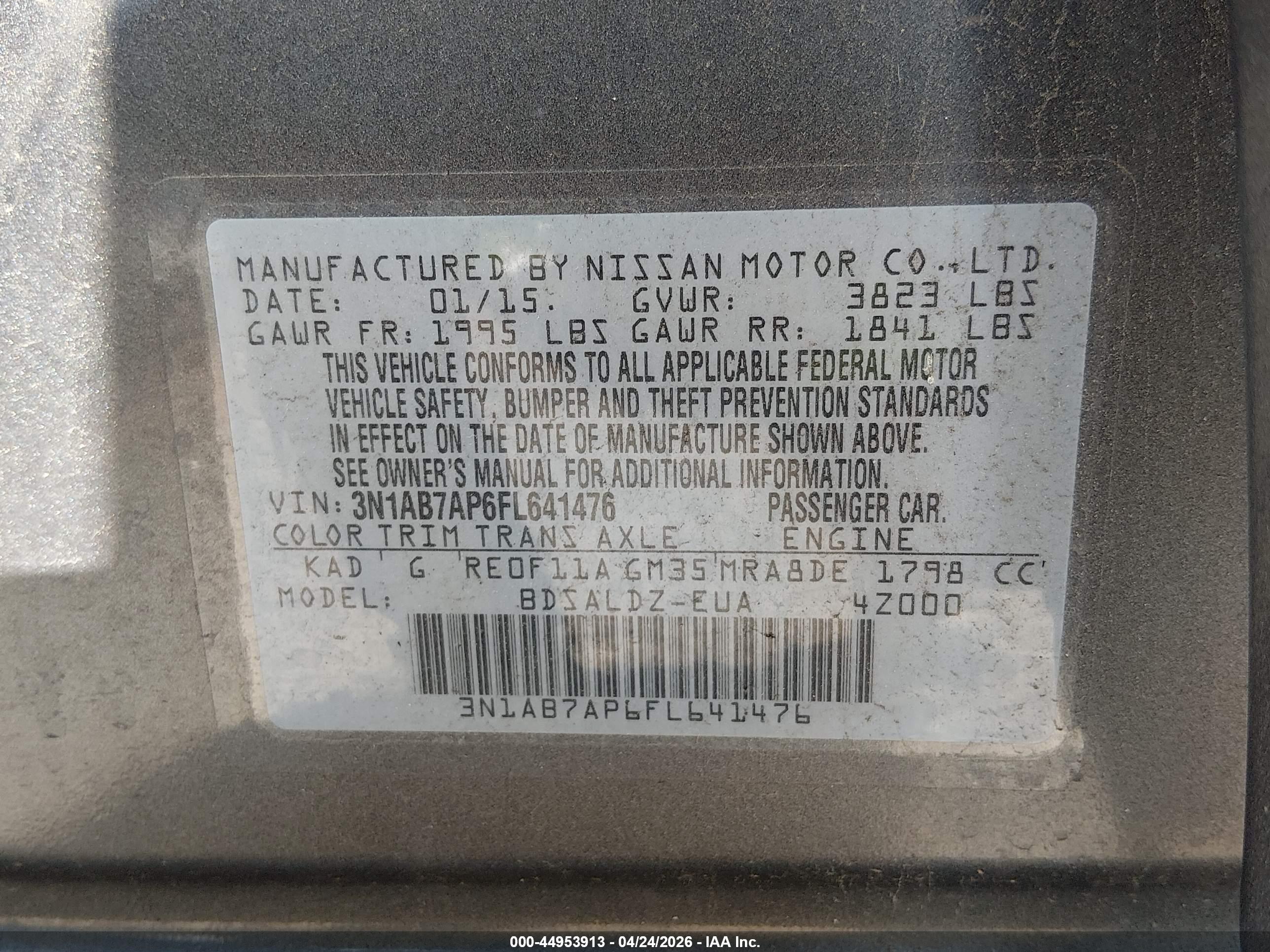 NISSAN SENTRA image 9