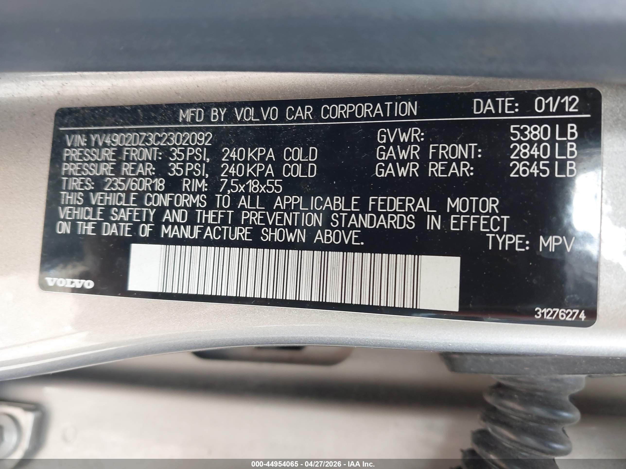 VOLVO XC60 image 9