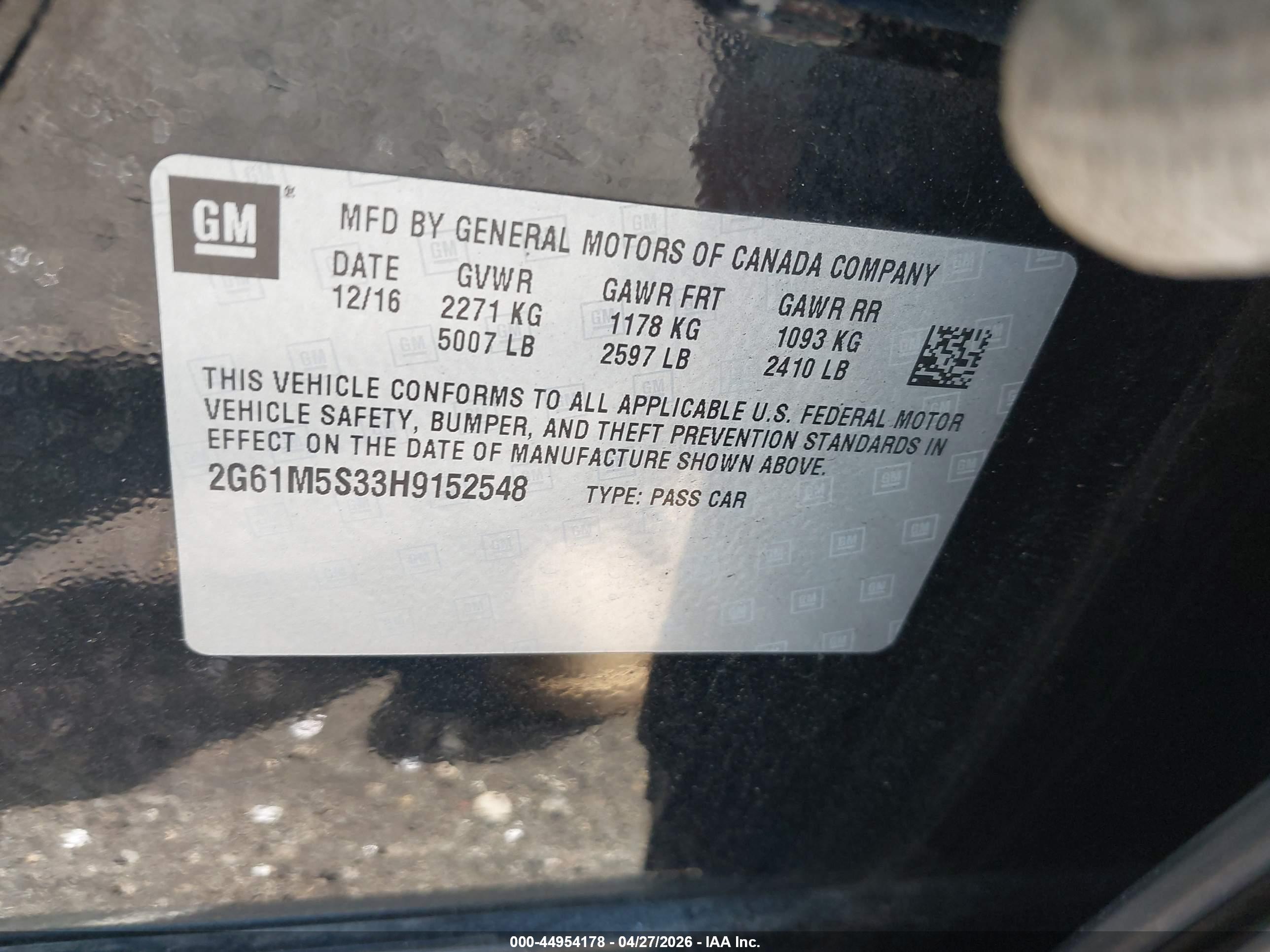 CADILLAC XTS image 9