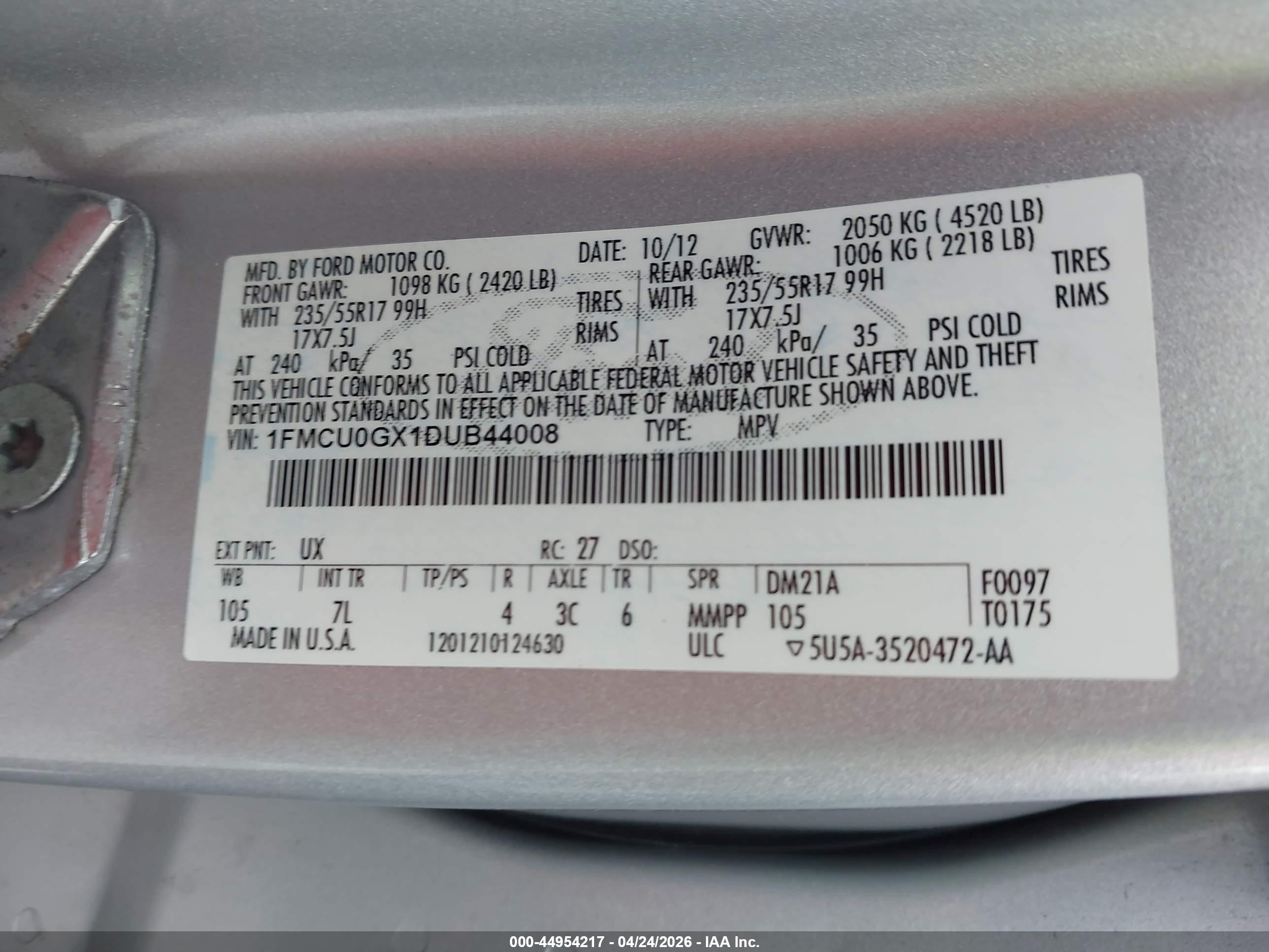 FORD ESCAPE image 9