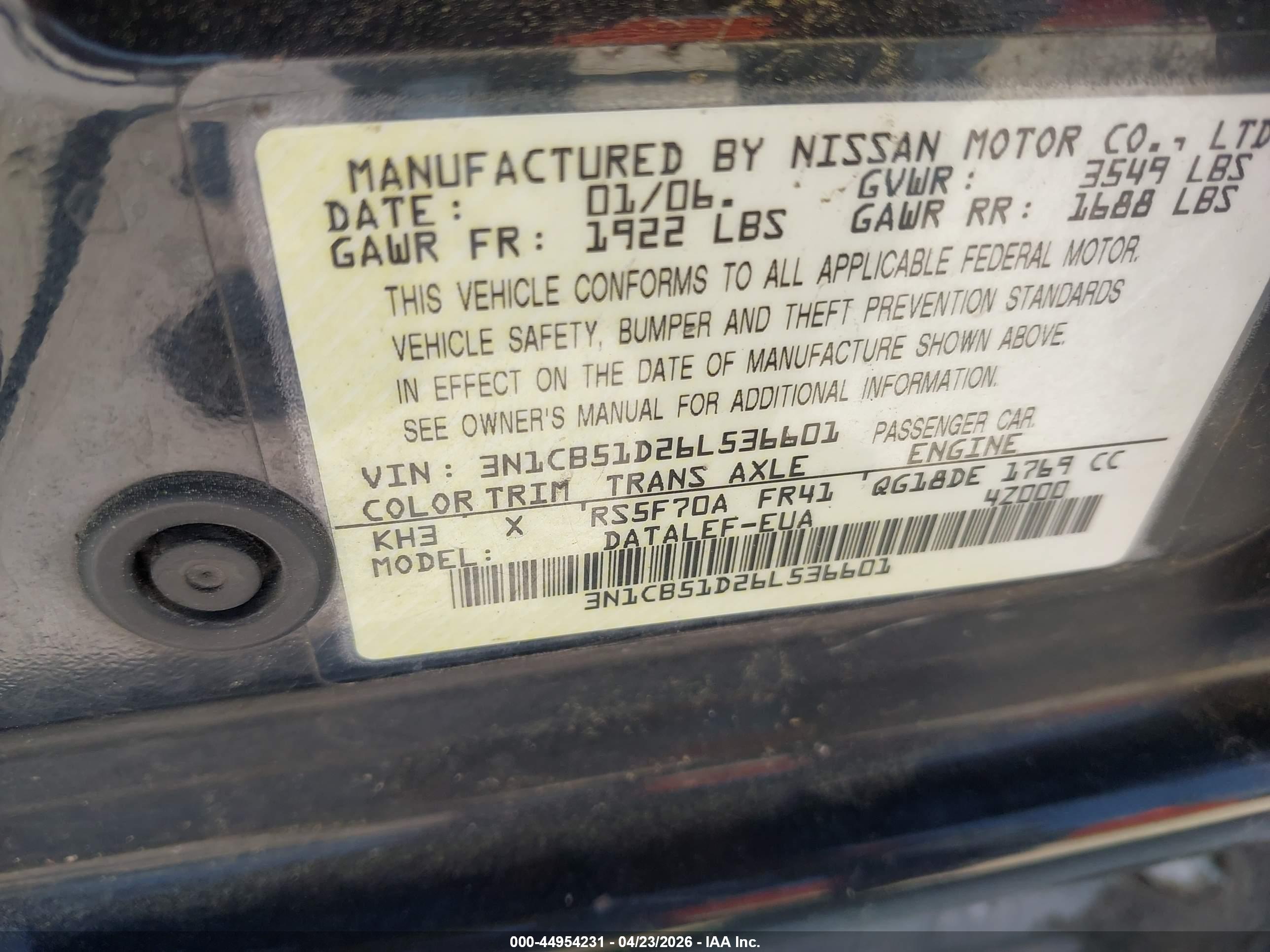 NISSAN SENTRA image 9