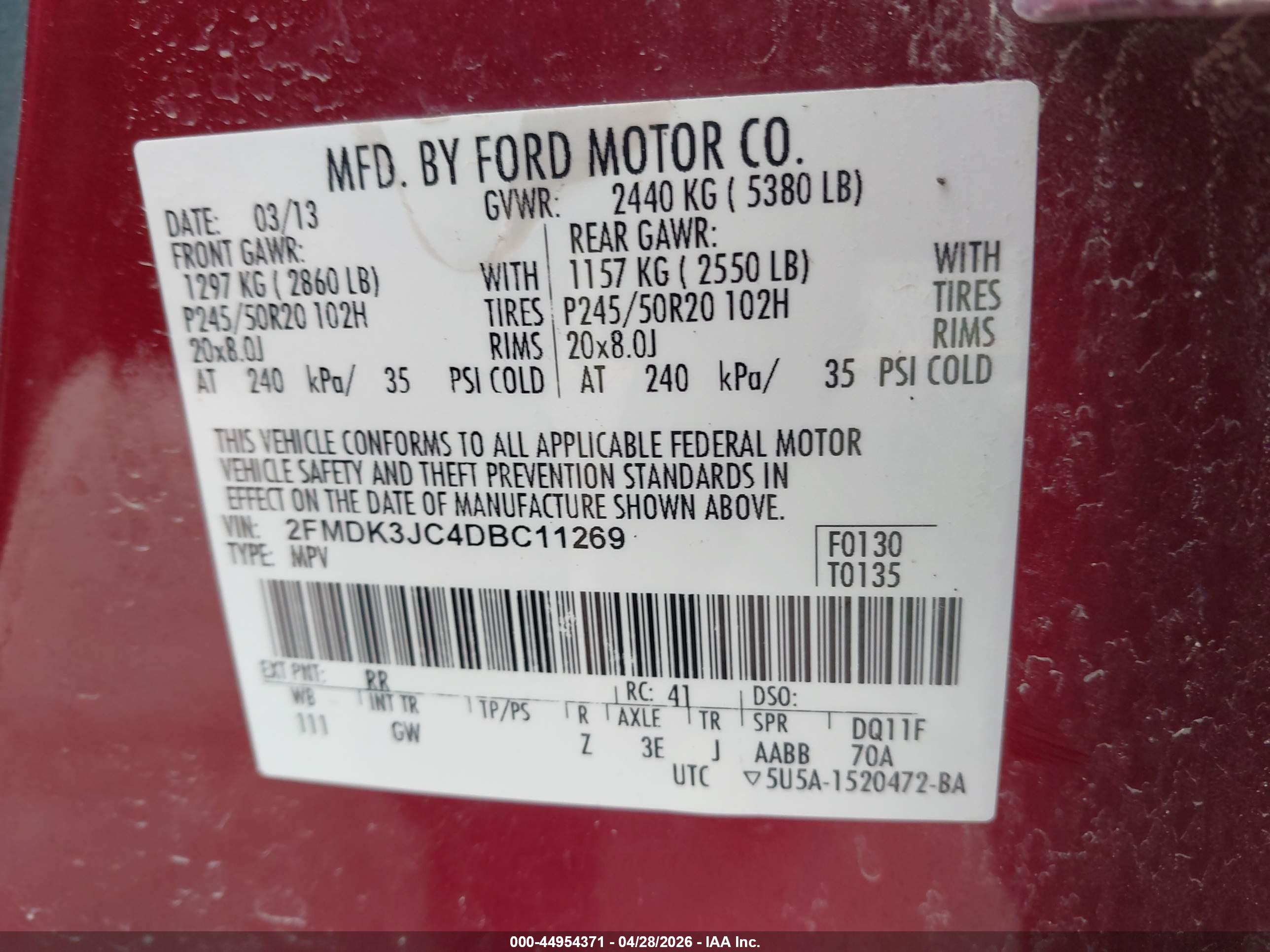 FORD EDGE image 9
