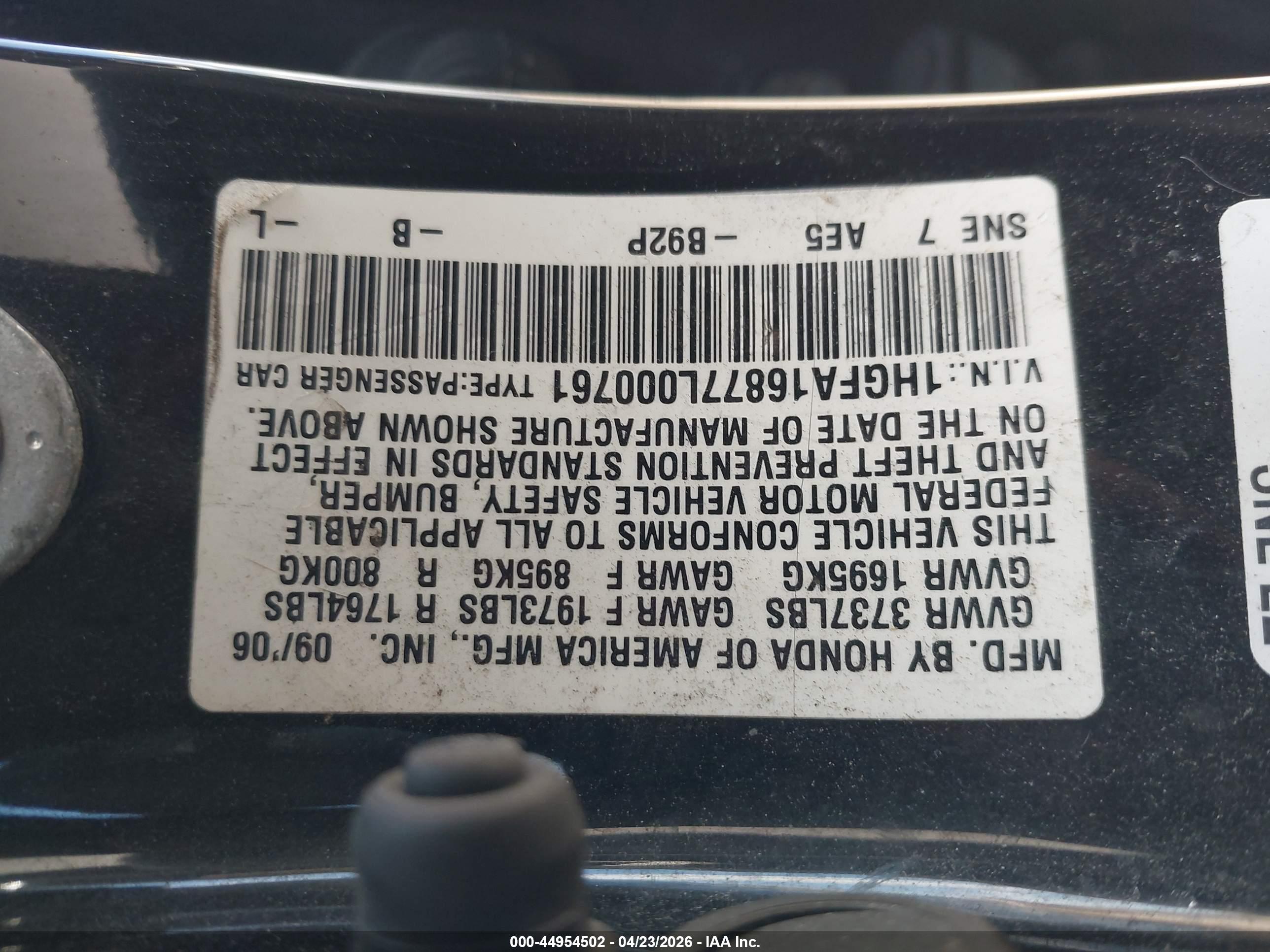 HONDA CIVIC image 9