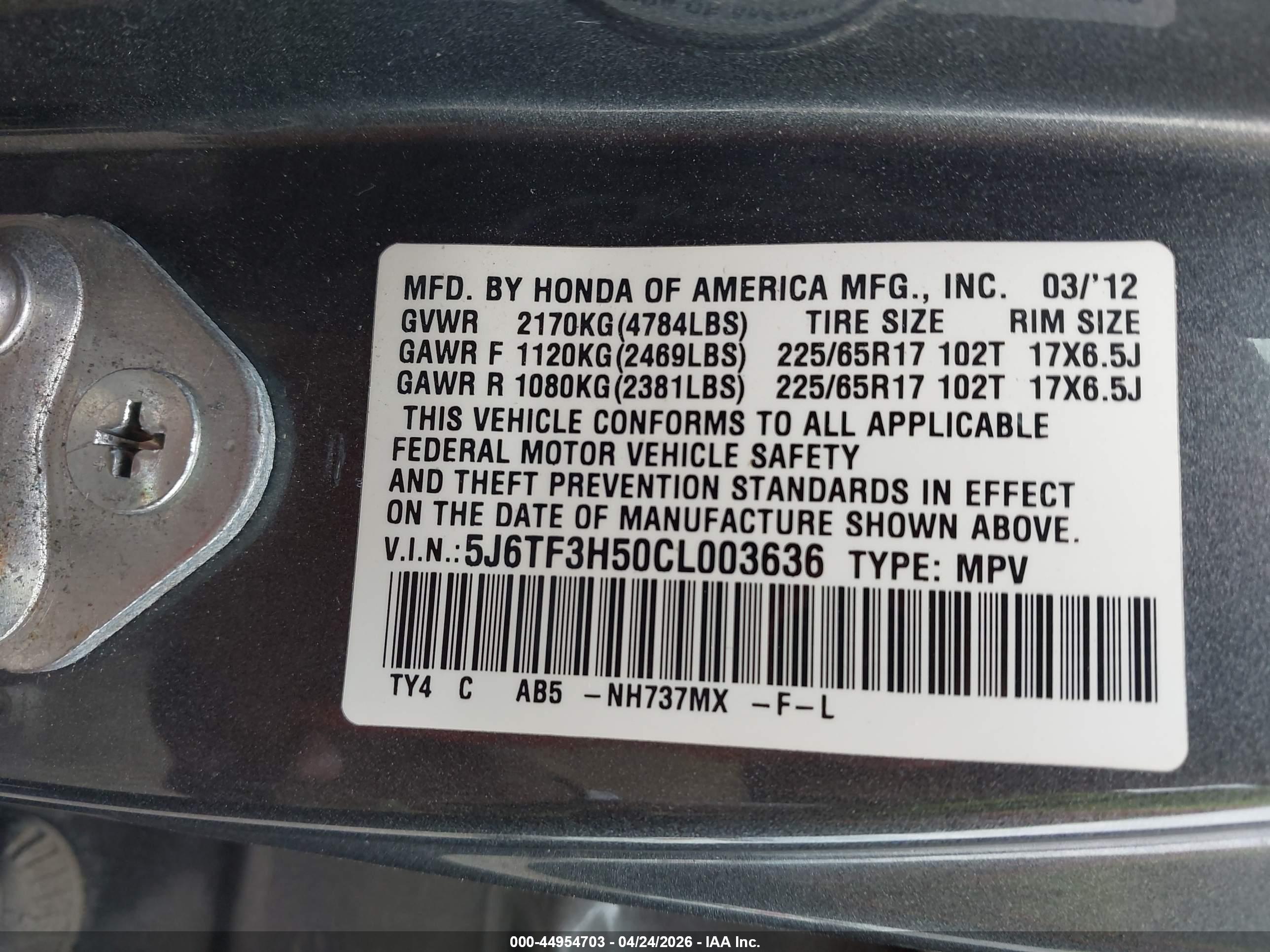 HONDA CROSSTOUR image 9