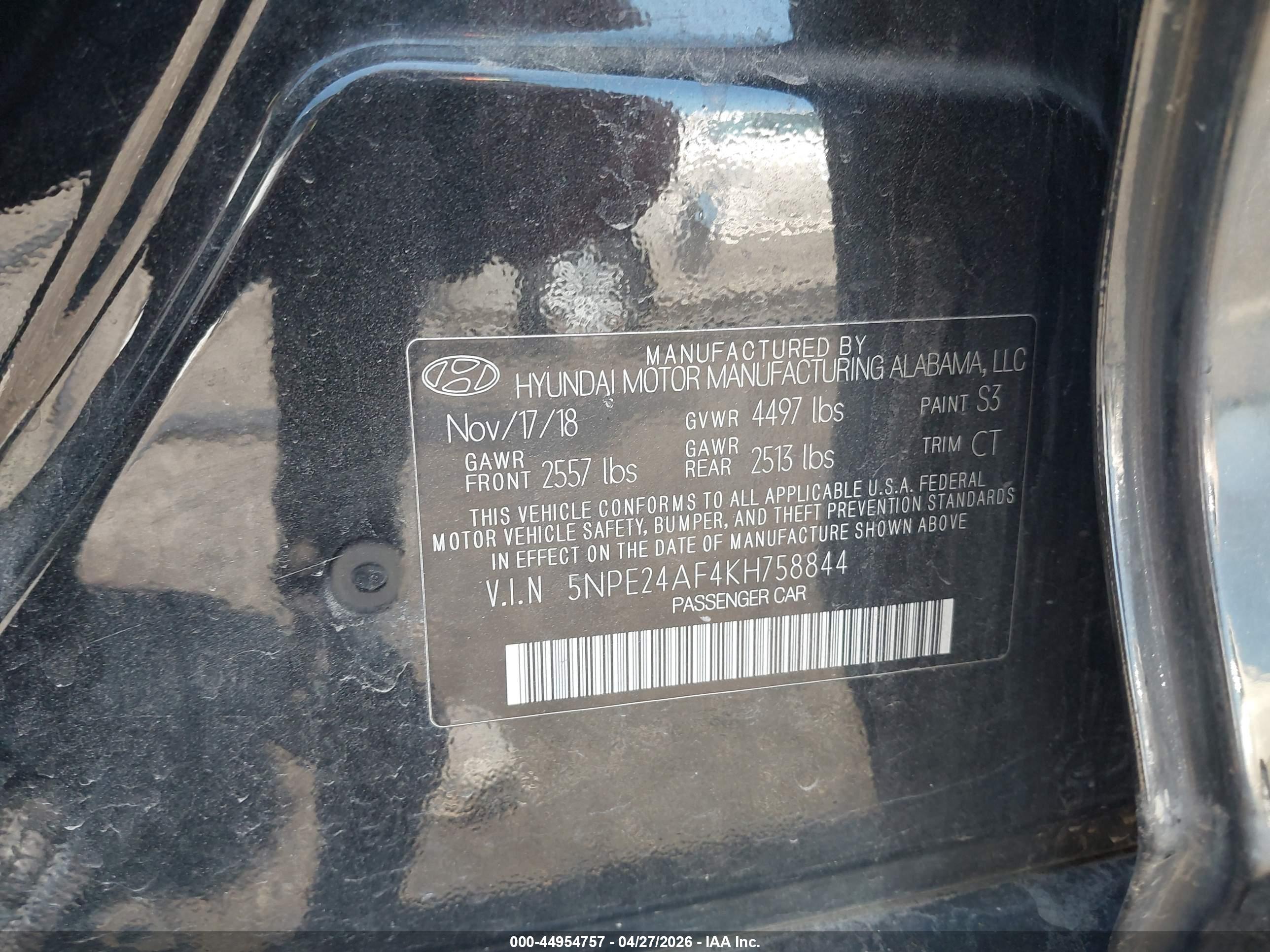 HYUNDAI SONATA image 9
