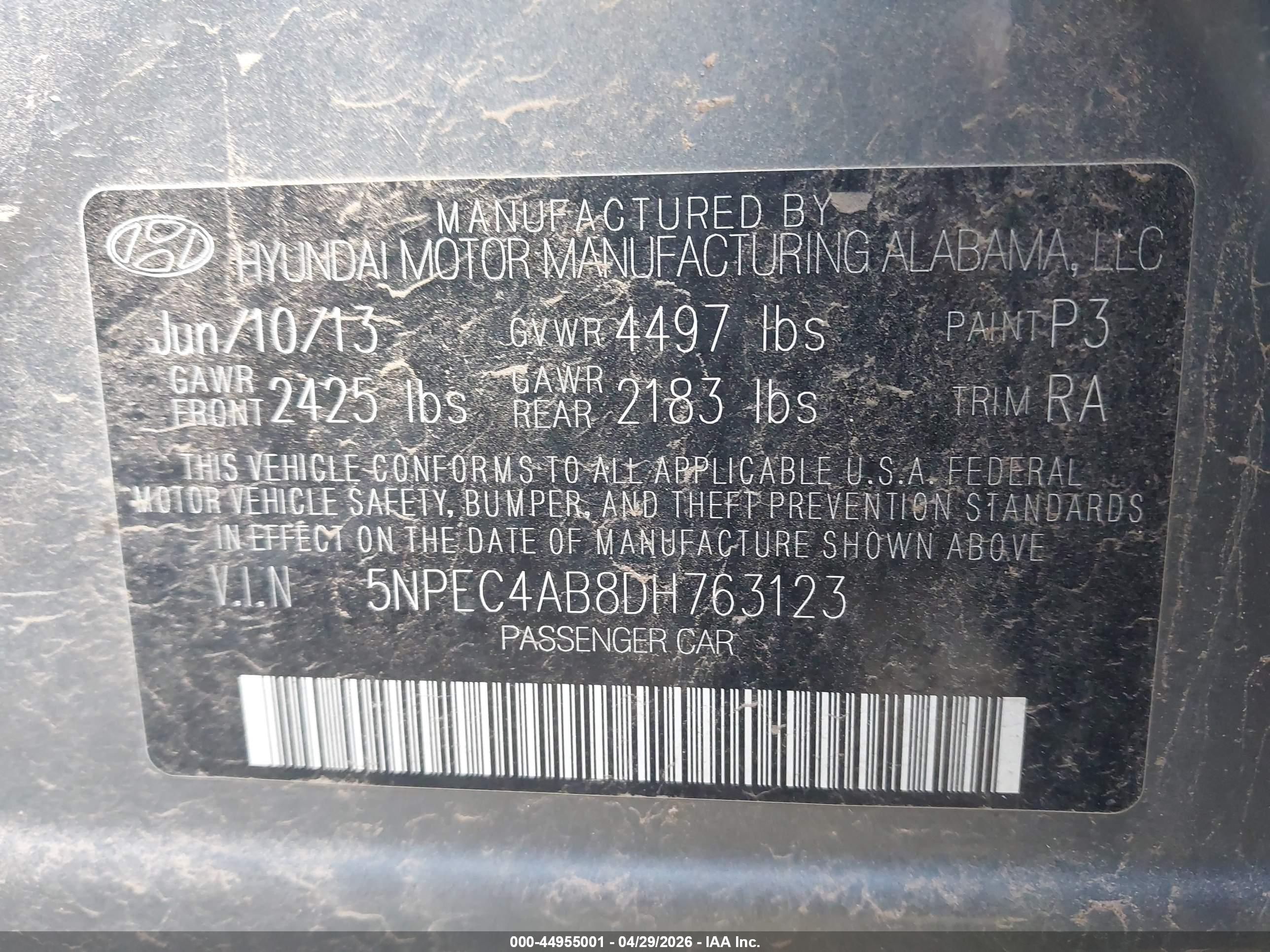 HYUNDAI SONATA image 9